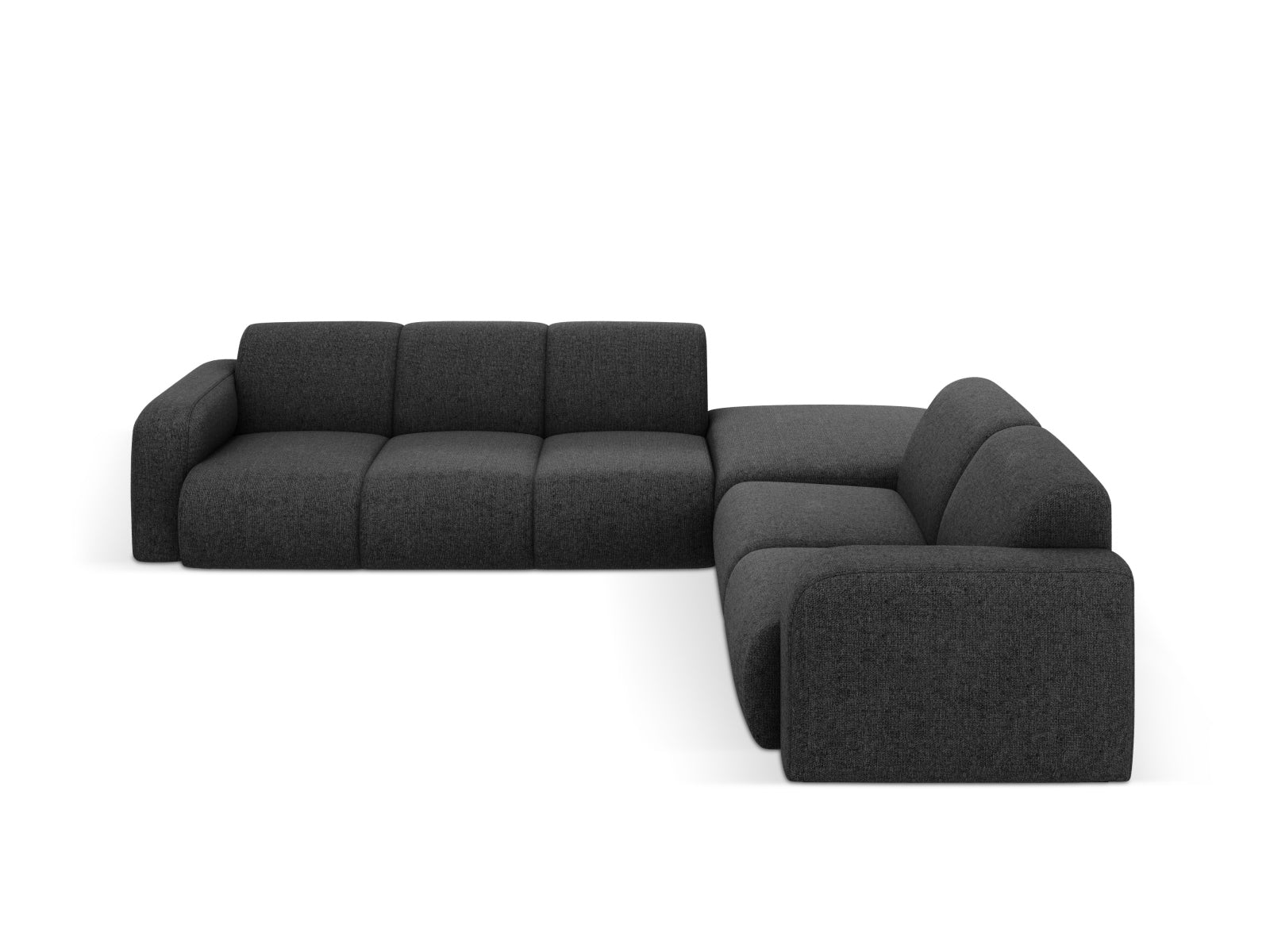 Erleben Sie das Molino Ecksofa rechts 6 Sitzer von Micadoni – ein elegantes Möbelstück, das Komfort und modernes Design vereint!