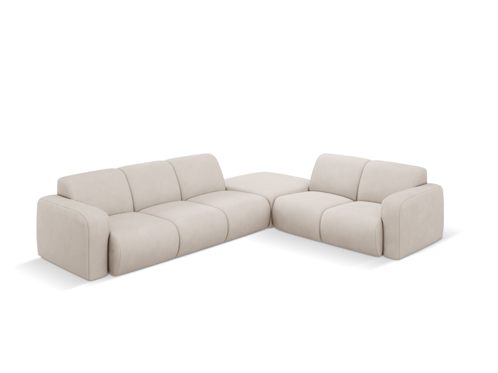 Erleben Sie Komfort und Stil mit dem Molino Ecksofa rechts 6 Sitzer von Micadoni – ideal für entspannte Stunden und gesellige Runden.