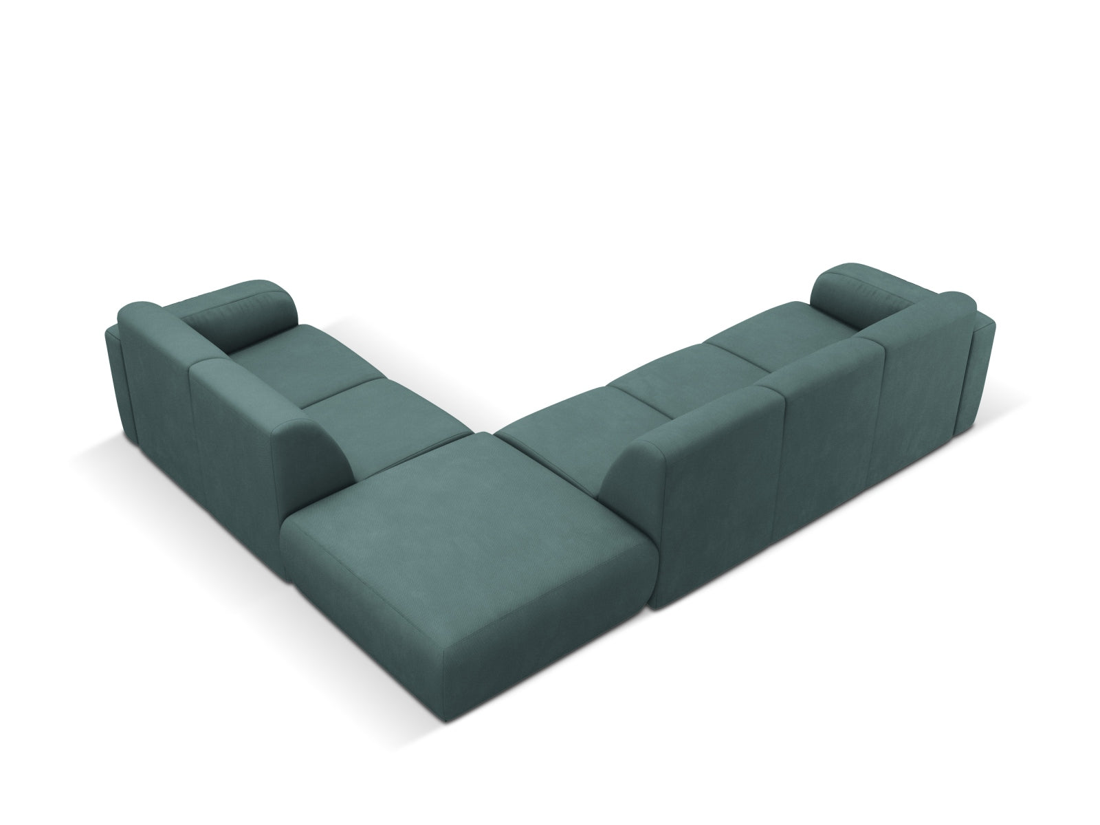 Erleben Sie das Molino Ecksofa rechts 6 Sitzer von Micadoni – ein elegantes Möbelstück, das Komfort und modernes Design vereint!