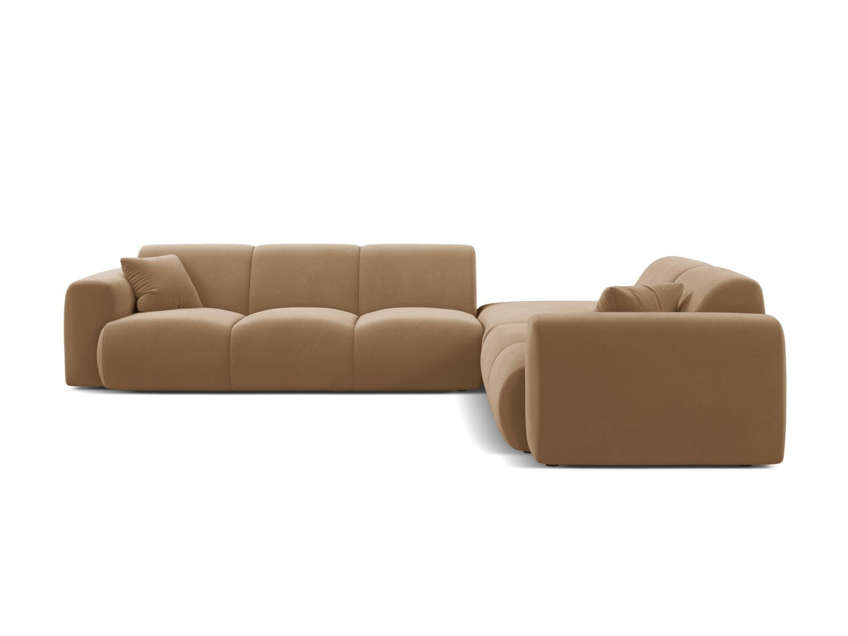 6-Sitzer Ecksofa rechts Molino in Sand-Casino präsentiert im Onlineshop von KAQTU Design AG. Ecksofa rechts ist von Micadoni