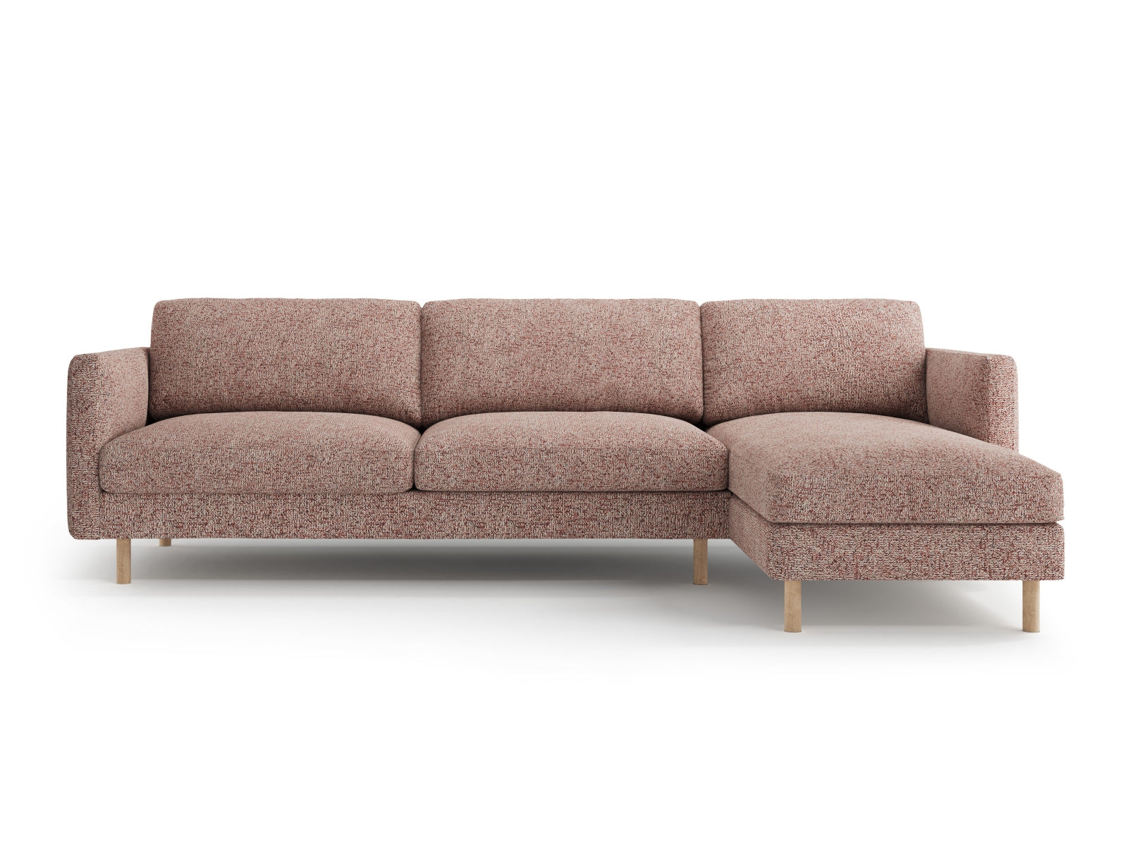 Entdecken Sie das Eden Ecksofa rechts von Micadoni: Elegantes 4-Sitzer Sofa aus hochwertigem Velours, perfekt für stilvolles Wohnen und maximalen Komfort.