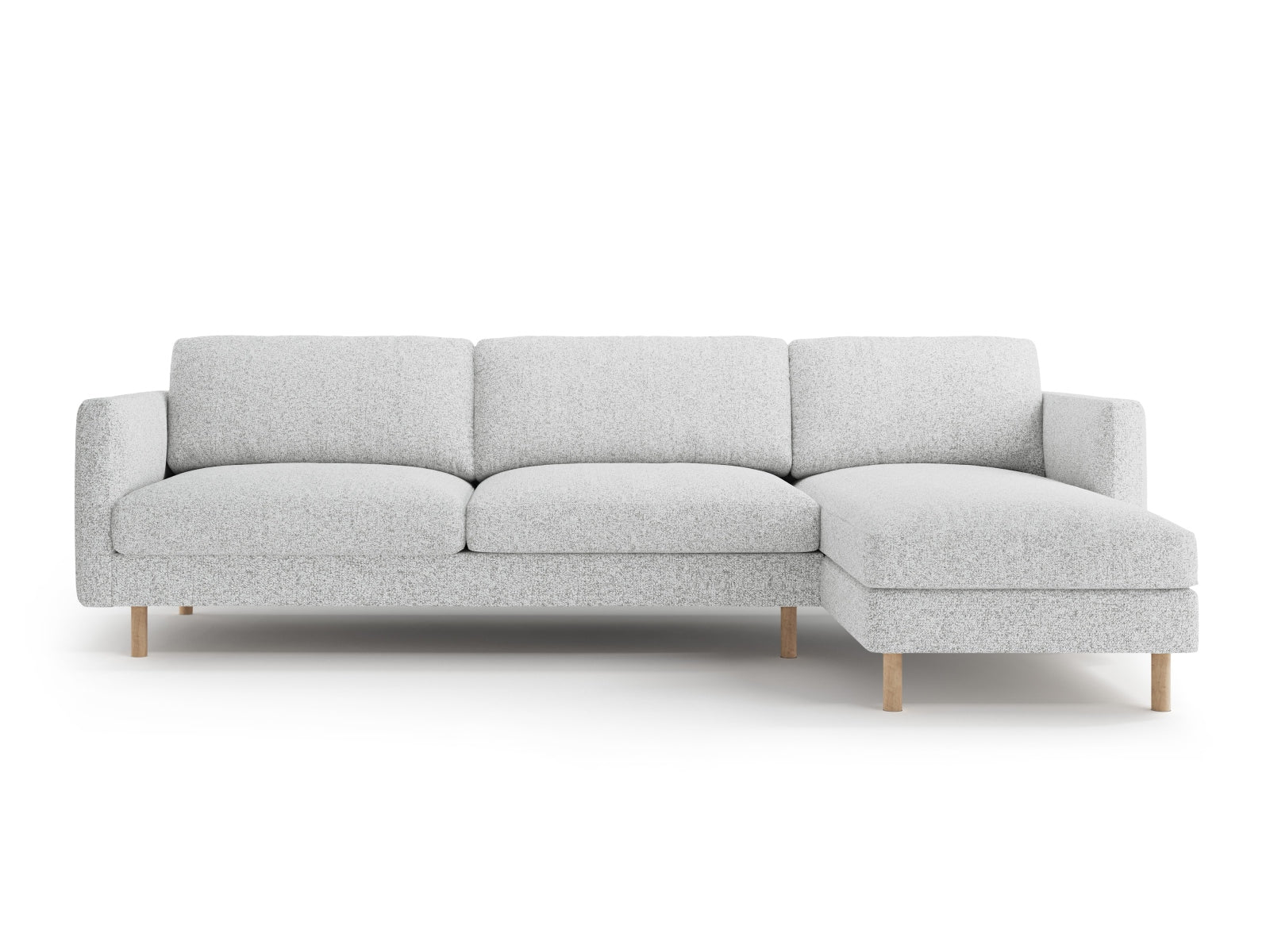 Erleben Sie das Eden Ecksofa rechts von Micadoni: Luxuriöses 4-Sitzer Sofa aus feinstem Velours, ideal für modernes Wohnen und höchsten Sitzkomfort.