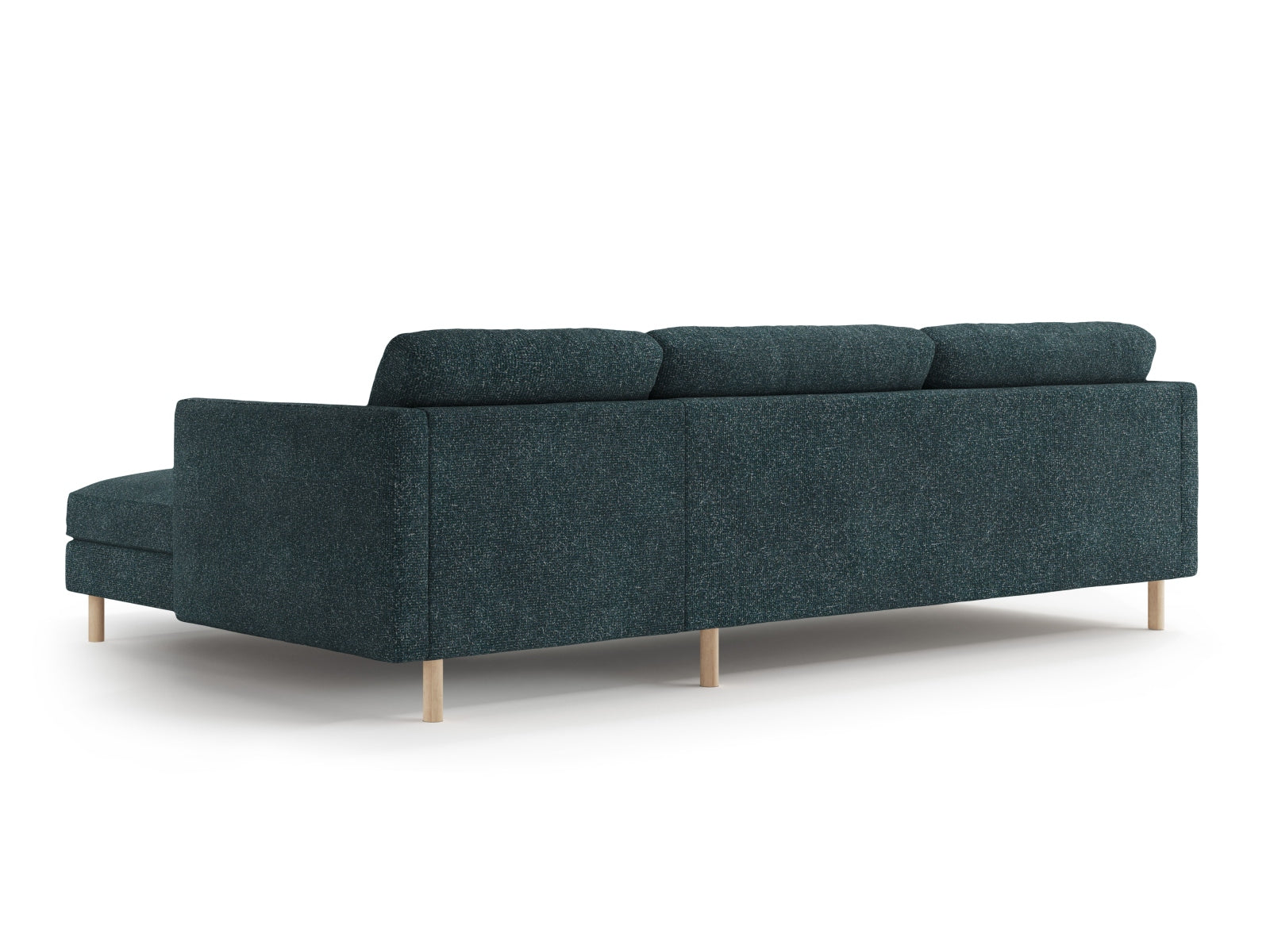 Entdecken Sie das Eden Ecksofa rechts von Micadoni: Elegantes 4-Sitzer Sofa aus hochwertigem Velours, perfekt für stilvolles Wohnen und maximalen Komfort.