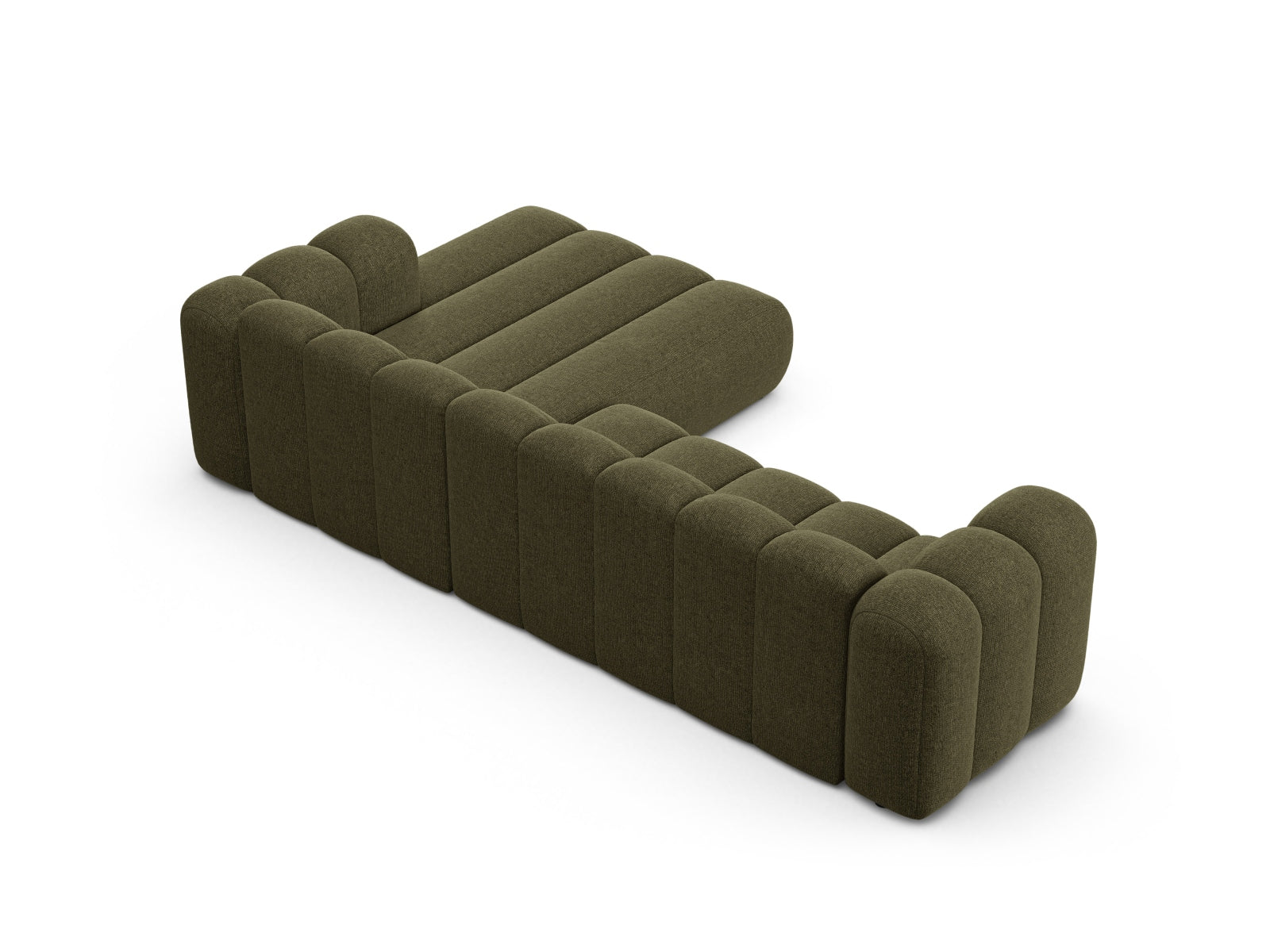 Erleben Sie das Lupine Modular Ecksofa rechts von Micadoni – ein elegantes 4-Sitzer Sofa, das perfekten Komfort und vielseitige Gestaltungsmöglichkeiten für Ihr Wohnzimmer bietet!