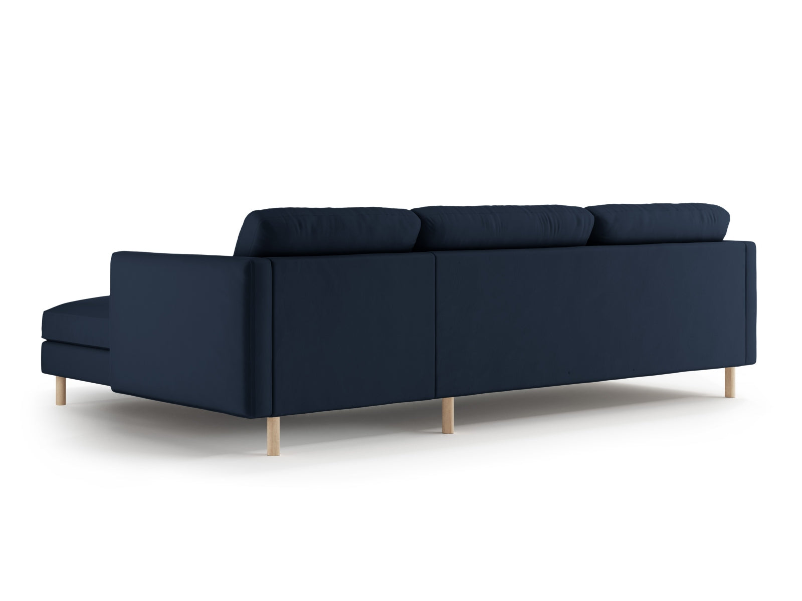 Entdecken Sie das Eden Velour Ecksofa rechts 4 Sitzer von Micadoni: Hochwertiges Velours, modernes Design und optimaler Komfort für Ihr Zuhause.