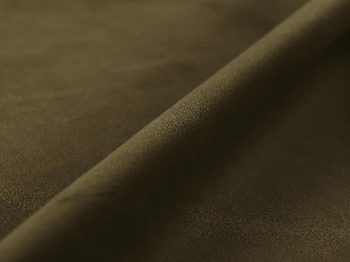 Nuria Velour Modular Ecksofa rechts 4 Sitzer in Moss Green Melange-Paris präsentiert im Onlineshop von KAQTU Design AG. L-Sofa rechts ist von Micadoni