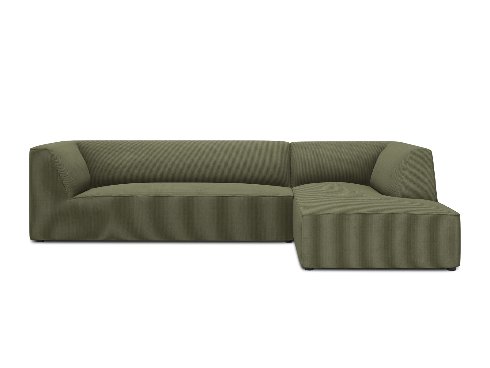 Stylisches Ruby L-Sofa rechts, 4-Sitzer, vereint Funktionalität und modernes Design, perfekt für gemütliche Wohnzimmer von Micadoni.