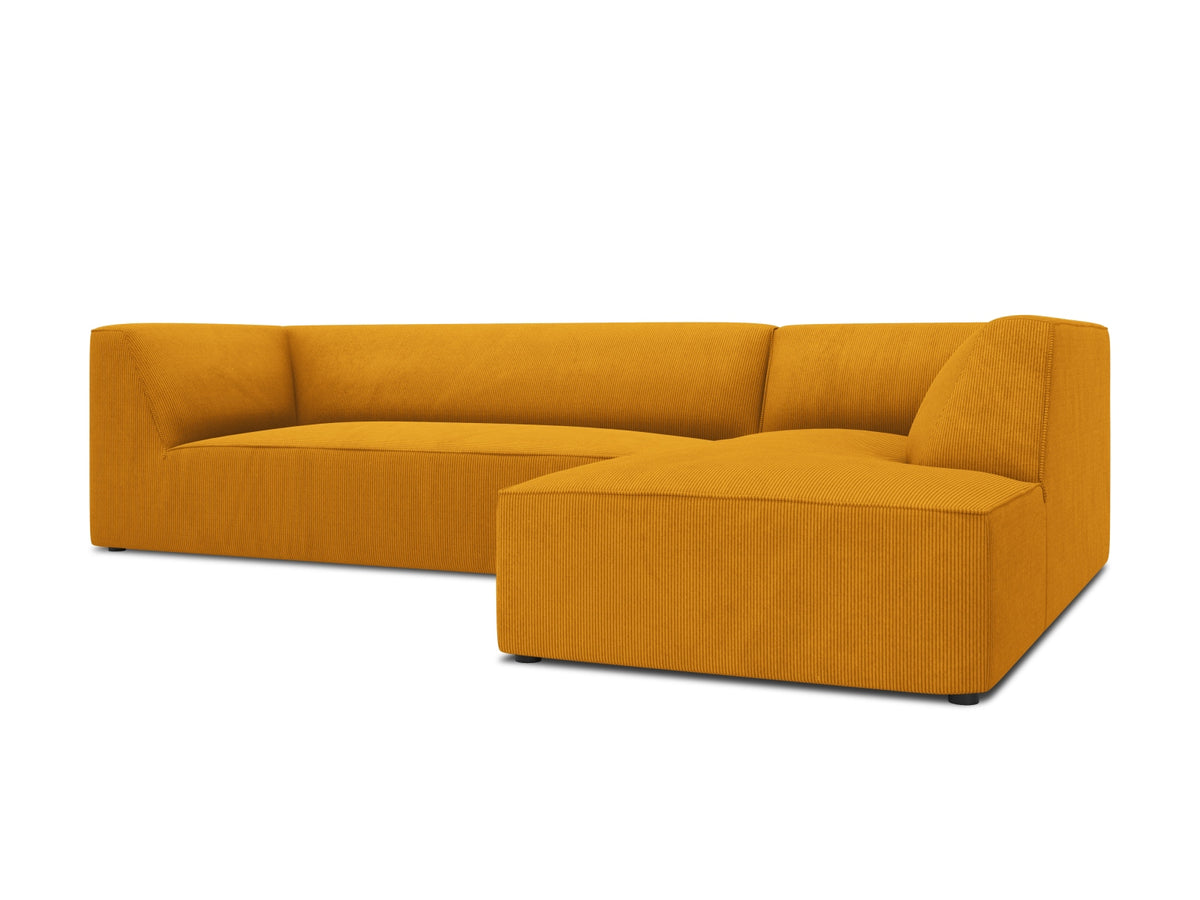 Ruby Modulares Ecksofa rechts 4 Sitzer in Yellow-Scala präsentiert im Onlineshop von KAQTU Design AG. L-Sofa rechts ist von Micadoni