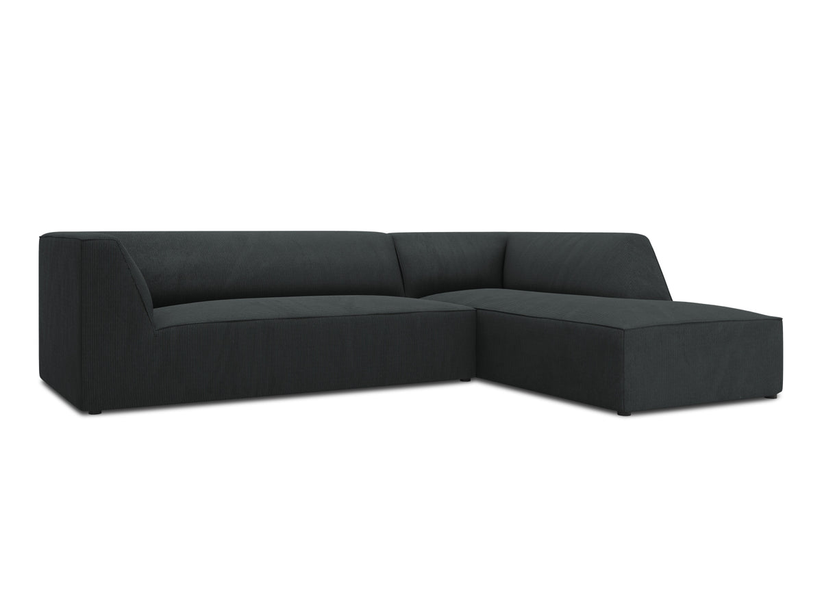 Ruby Modulares Ecksofa rechts 4 Sitzer in Black-Scala präsentiert im Onlineshop von KAQTU Design AG. L-Sofa rechts ist von Micadoni