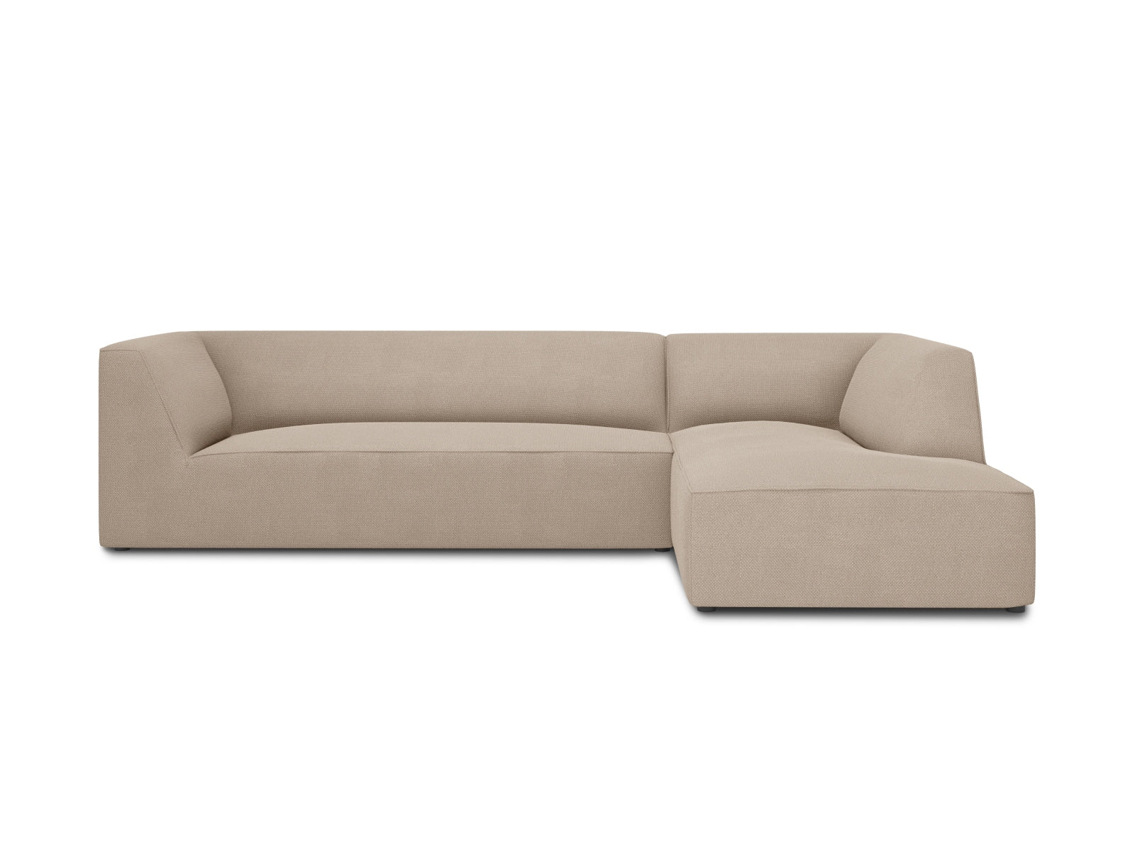 Stylisches Ruby L-Sofa rechts, 4-Sitzer, perfekt für zeitgemäße Einrichtungen, vereint Funktionalität und ansprechendes Design von Micadoni.