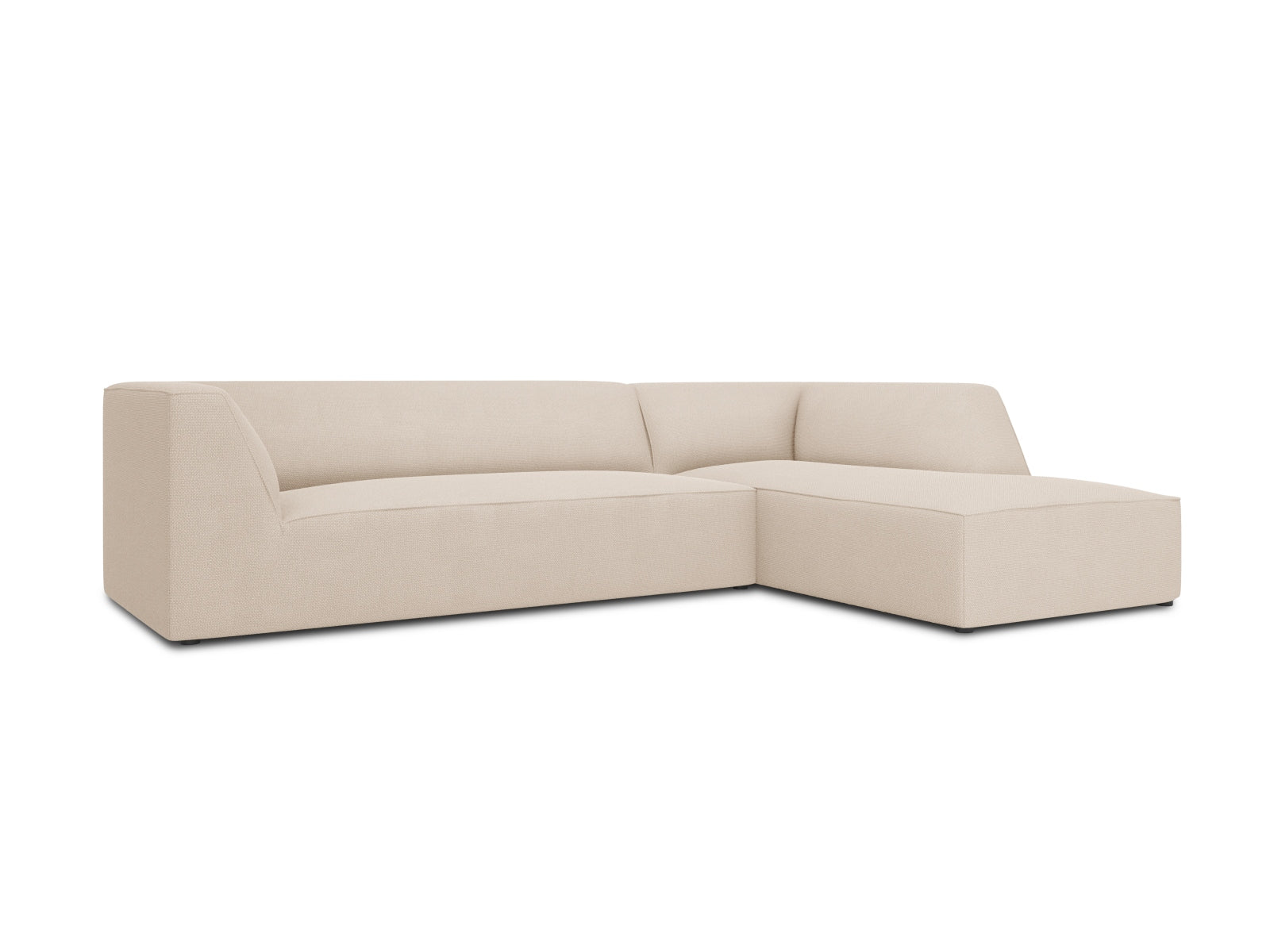 Erleben Sie das Ruby Ecksofa rechts 4 Sitzer von Micadoni – ein elegantes, modulares Sofa, das höchsten Komfort und individuelle Gestaltungsmöglichkeiten für Ihr Zuhause bietet.
