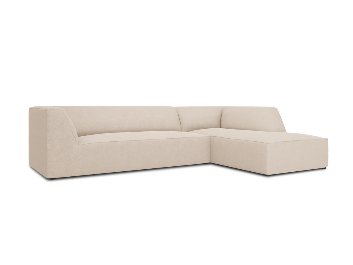 Ruby Modulares Ecksofa rechts 4 Sitzer in Beige-Ottawa präsentiert im Onlineshop von KAQTU Design AG. L-Sofa rechts ist von Micadoni