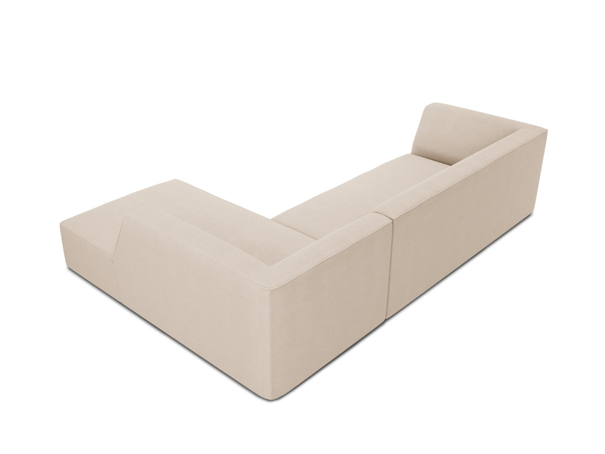 Ruby Modulares Ecksofa rechts 4 Sitzer in Beige-Ottawa präsentiert im Onlineshop von KAQTU Design AG. L-Sofa rechts ist von Micadoni