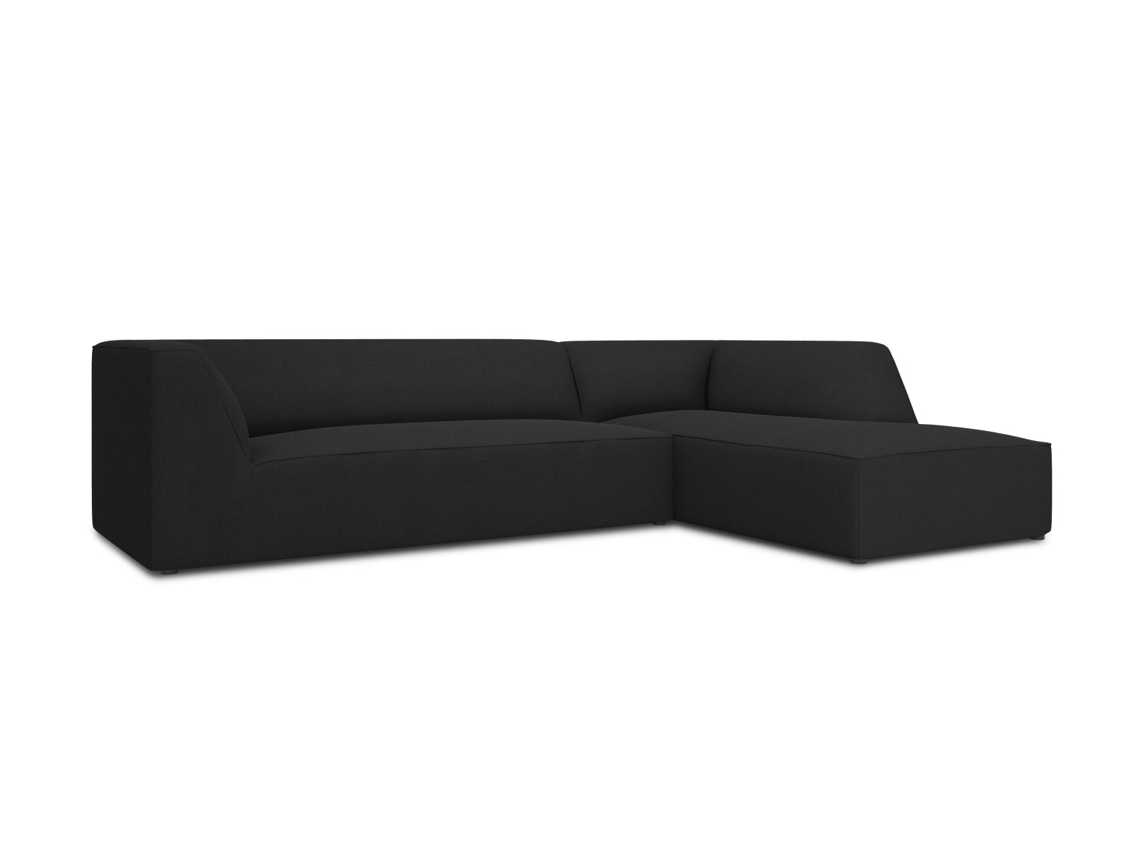Modulares Ruby Ecksofa in ansprechendem Design, rechtsseitig, bietet Platz für 4 Personen und vereint Stil mit Funktionalität.