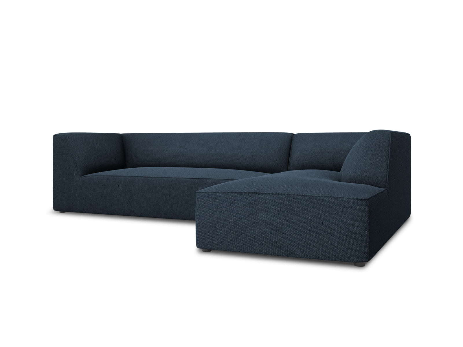 Entdecken Sie das Ruby Ecksofa rechts 4 Sitzer von Micadoni – ein stilvolles, modulares Möbelstück, das Komfort und Flexibilität für Ihr Wohnzimmer bietet.