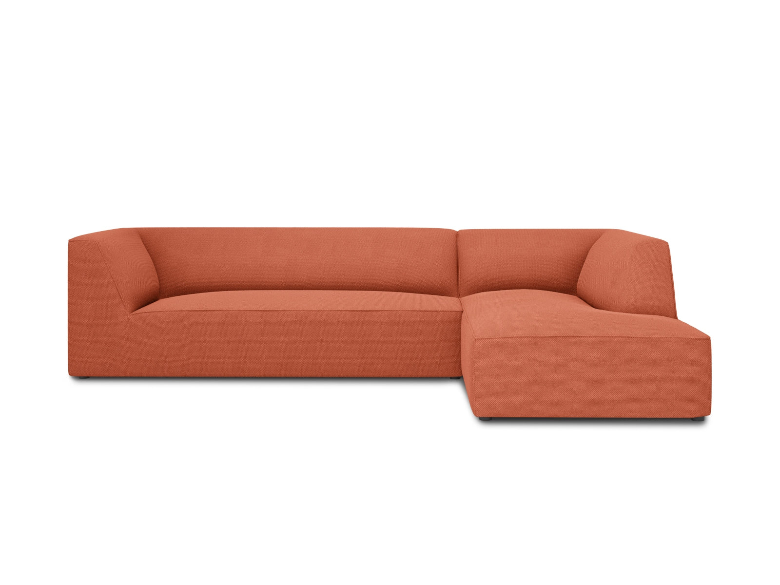 Erleben Sie das Ruby Ecksofa rechts 4 Sitzer von Micadoni – ein elegantes, modulares Sofa, das Komfort und Stil in Ihr Zuhause bringt.