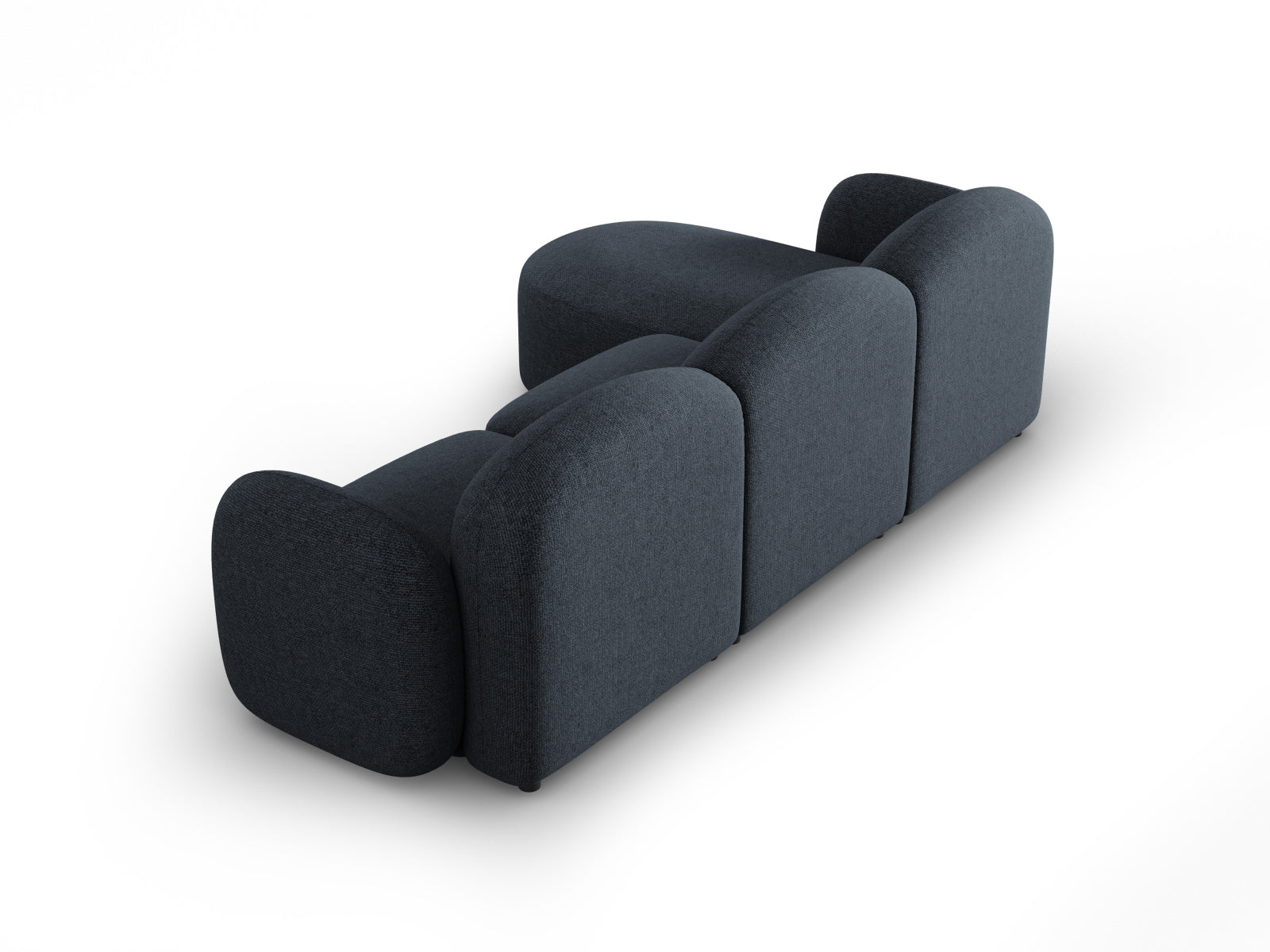 Entdecken Sie das stilvolle Blair Ecksofa rechts 4 Sitzer von Micadoni. Luxuriöser Velours, zeitgemässes Design und unvergleichlicher Komfort für Ihr Wohnzimmer.