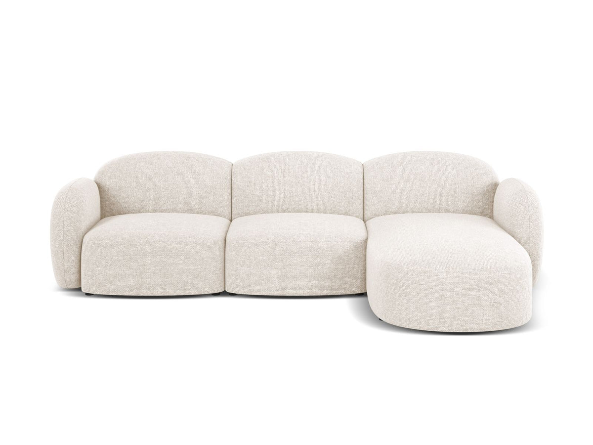 4-Sitzer Ecksofa rechts Blair in Light Beige-Eden präsentiert im Onlineshop von KAQTU Design AG. Ecksofa rechts ist von Micadoni