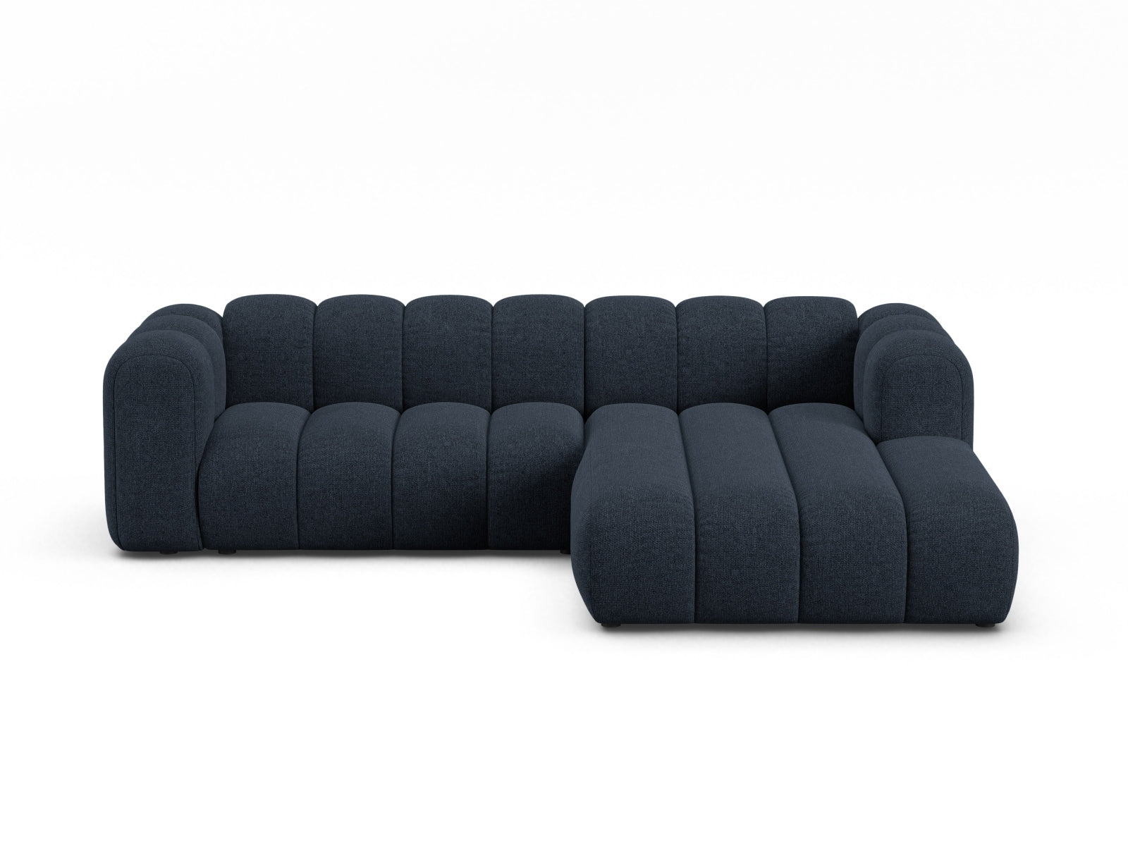 Lupine Modular Ecksofa rechts 4 Sitzer in Navy Blue präsentiert im Onlineshop von KAQTU Design AG. Ecksofa rechts ist von Micadoni