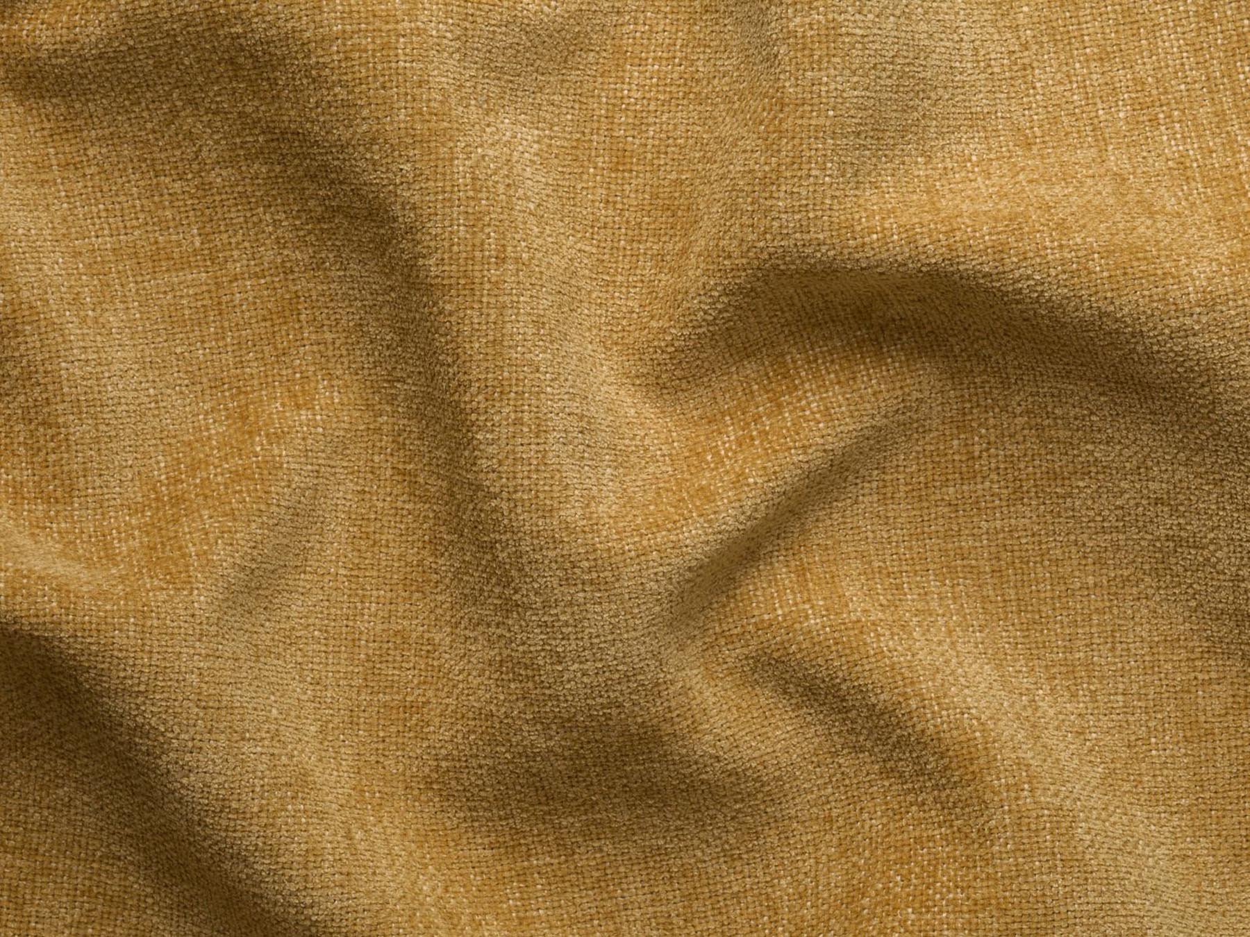 Modernes 3-Sitzer Ecksofa Jodie in ansprechendem Gelb, ideal für gemütliche Wohnzimmer und entspannte Abende, erhältlich bei Micadoni.