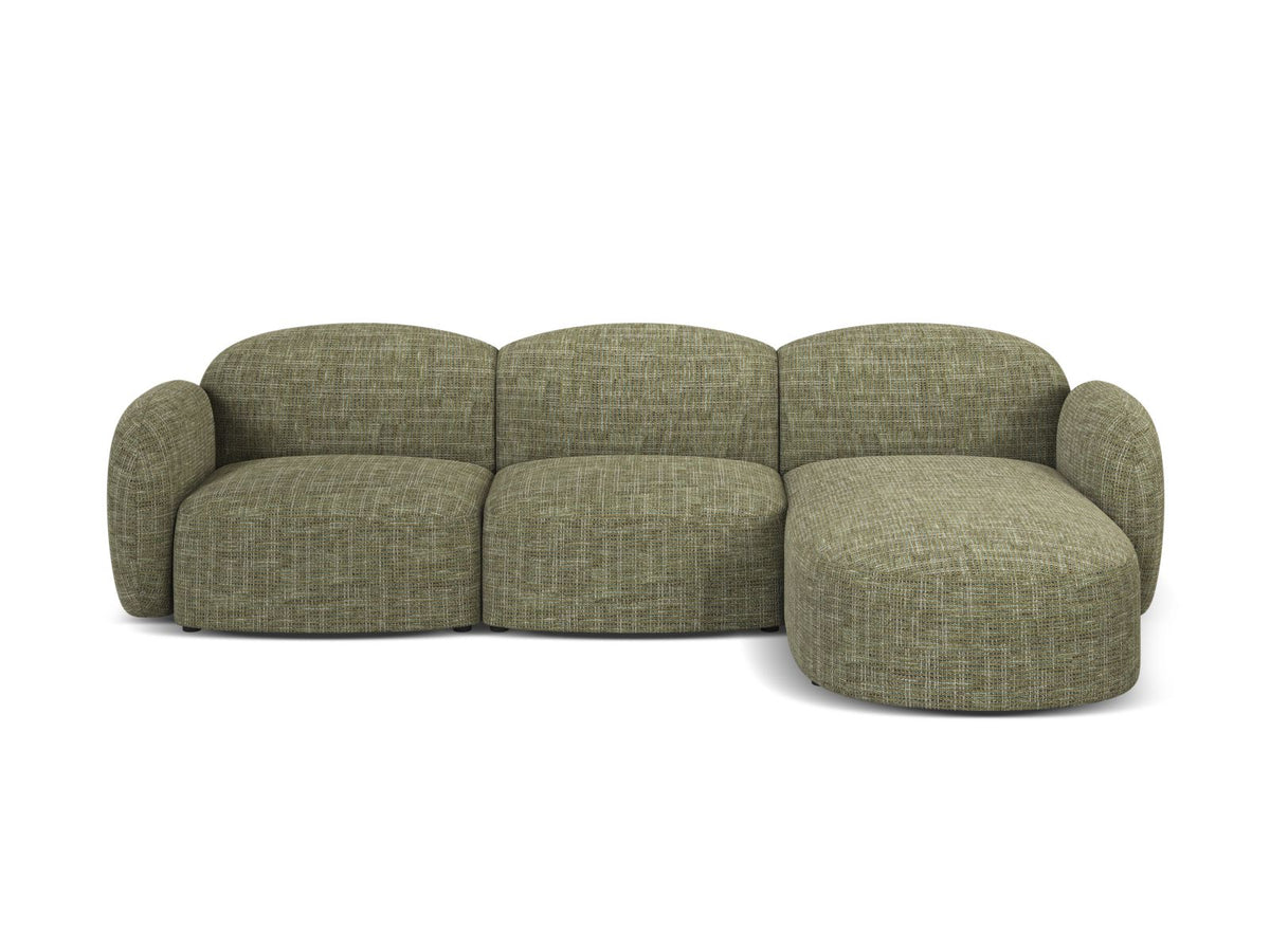 4-Sitzer Ecksofa rechts Blair in Olive-Baltimore präsentiert im Onlineshop von KAQTU Design AG. Ecksofa rechts ist von Micadoni