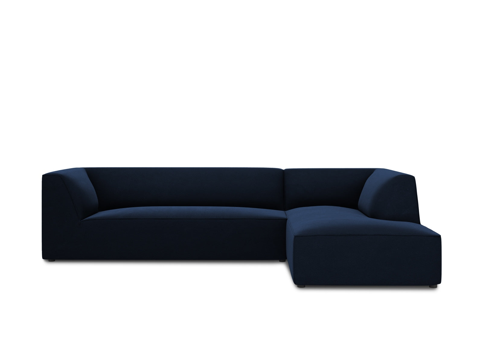 Ruby Velour modulares Ecksofa rechts 4 Sitzer in Royal Blue präsentiert im Onlineshop von KAQTU Design AG. Ecksofa rechts ist von Micadoni