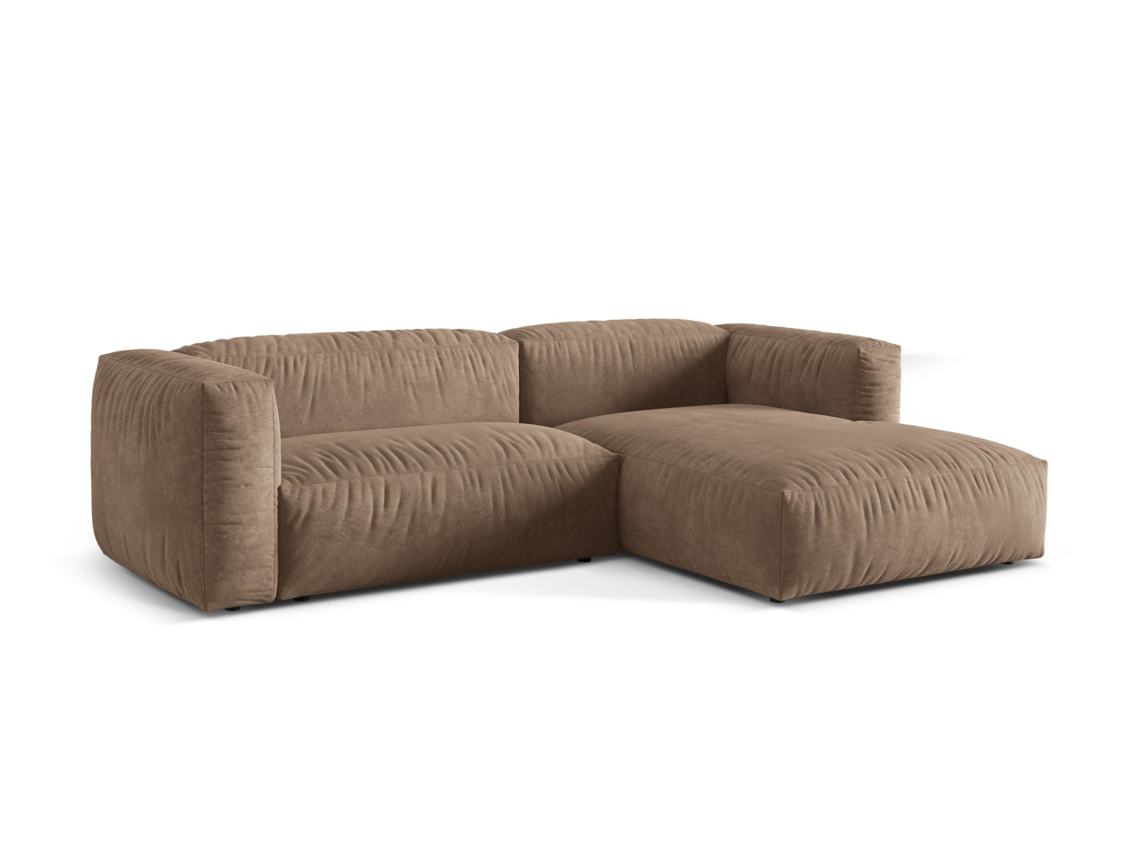 Entdecken Sie das elegante Martina Ecksofa rechts 2 Sitzer von Micadoni – stilvoll, modular und perfekt für Ihr modernes Zuhause.