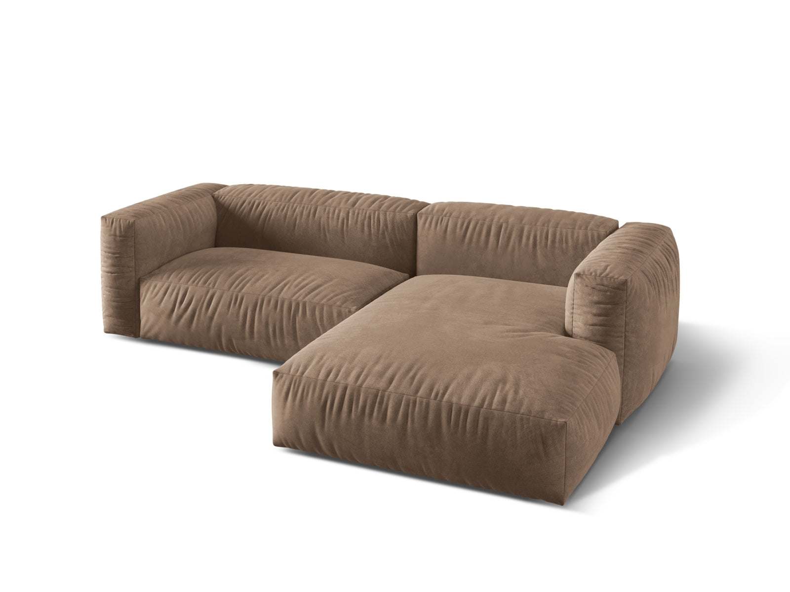 Erleben Sie das Martina Ecksofa rechts 2 Sitzer von Micadoni – ein modulares Design, das Komfort und Stil vereint und Ihr Zuhause bereichert.