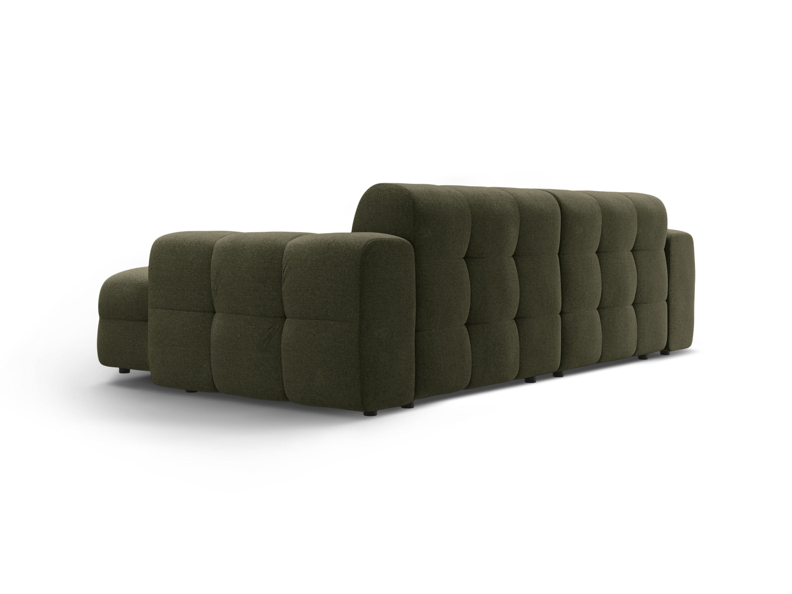 Erleben Sie das Kendal Ecksofa rechts 4 Sitzer von Micadoni – elegantes Velours, modernes Design und optimaler Komfort für Ihr Wohnzimmer.