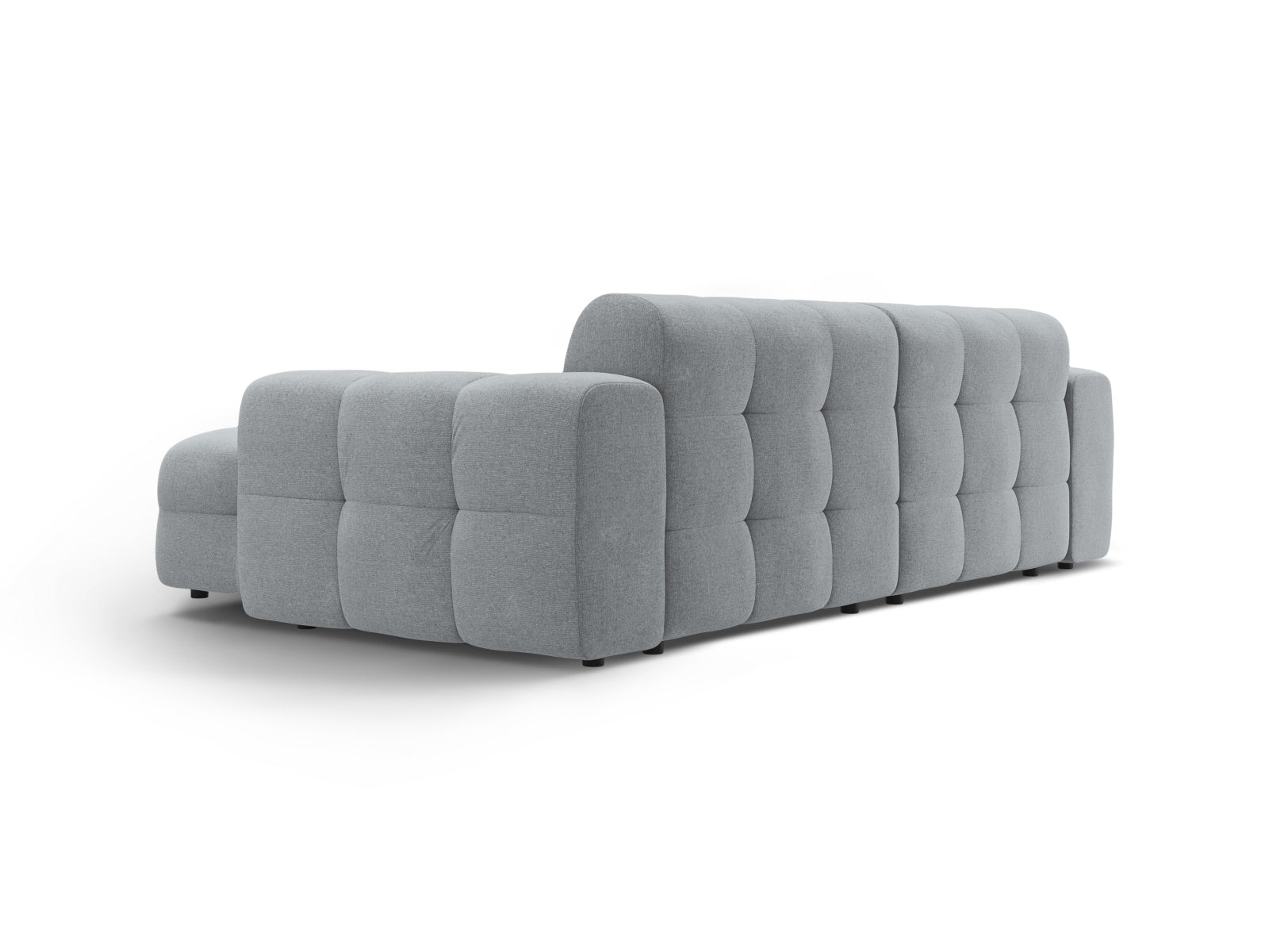 Erleben Sie das Kendal Ecksofa rechts 4 Sitzer von Micadoni – elegantes Velours, modernes Design und optimaler Komfort für Ihr Wohnzimmer.