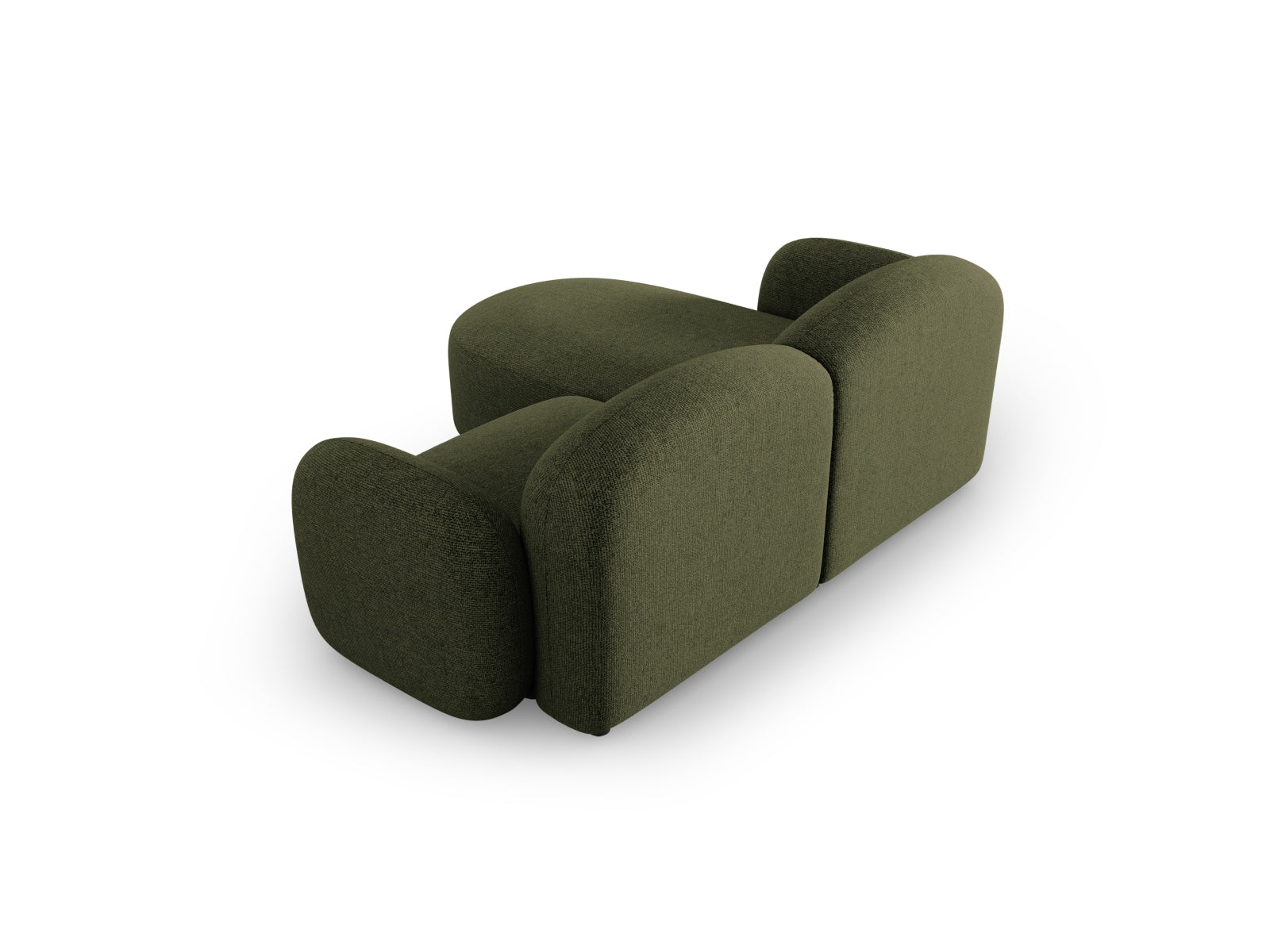 Entdecken Sie das stilvolle Blair Ecksofa rechts 3 Sitzer von Micadoni. Hochwertiger Velours und modernes Design für Ihr elegantes Zuhause.