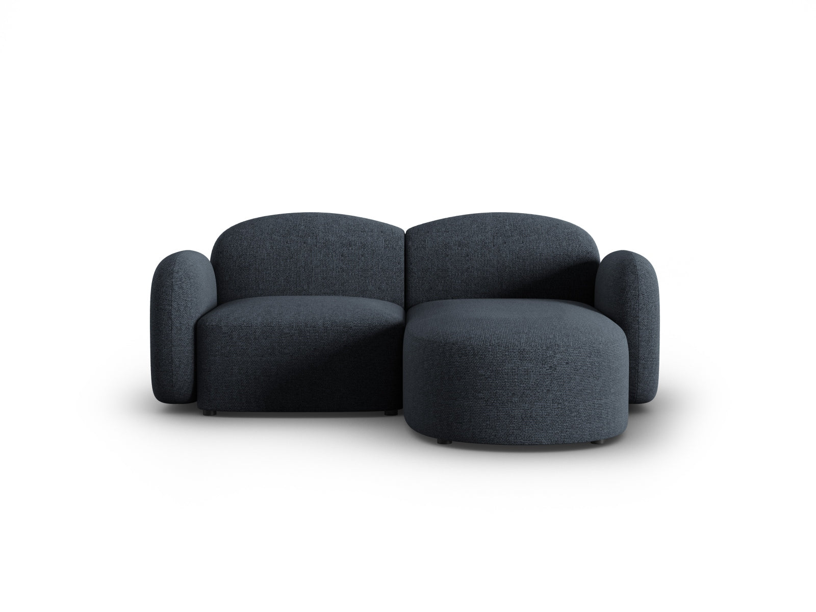 Blair Ecksofa rechts 3 Sitzer in Blue Melange präsentiert im Onlineshop von KAQTU Design AG. Ecksofa rechts ist von Micadoni