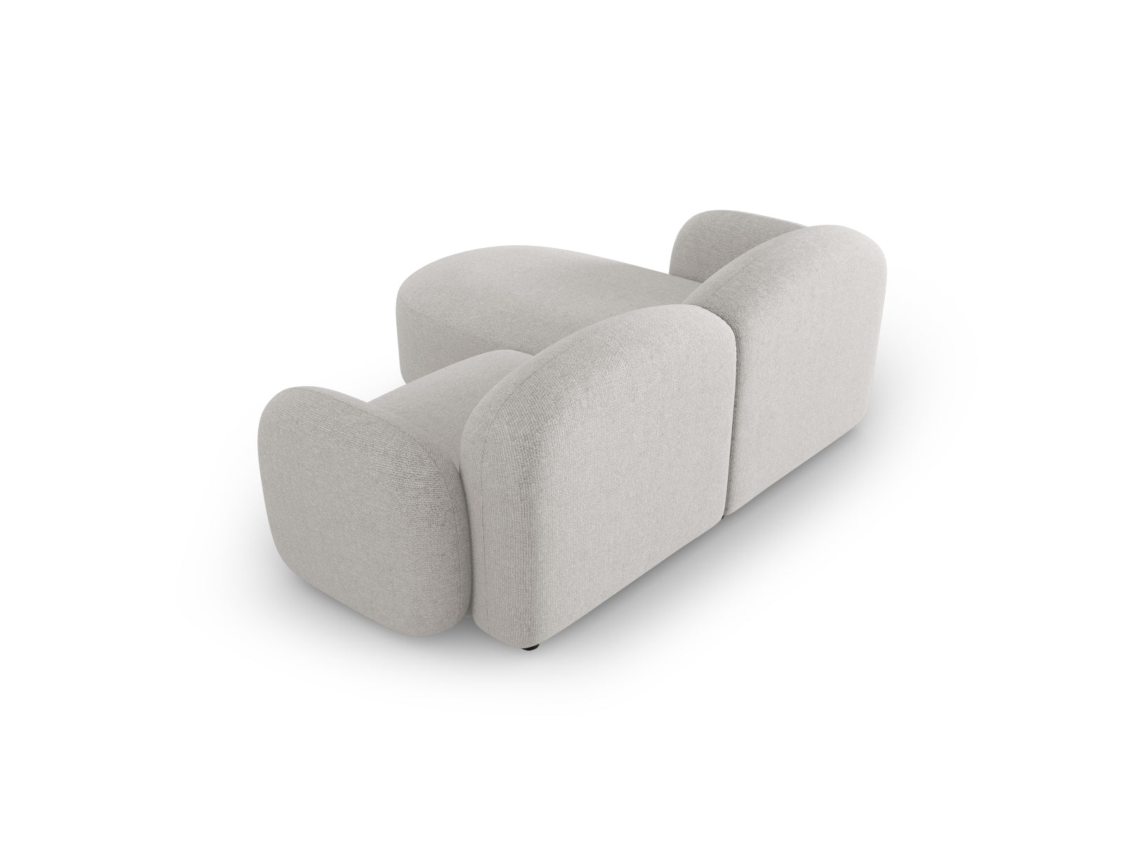 Entdecken Sie das stilvolle Blair Ecksofa rechts 3 Sitzer von Micadoni. Hochwertiger Velours und modernes Design für Ihr elegantes Zuhause.