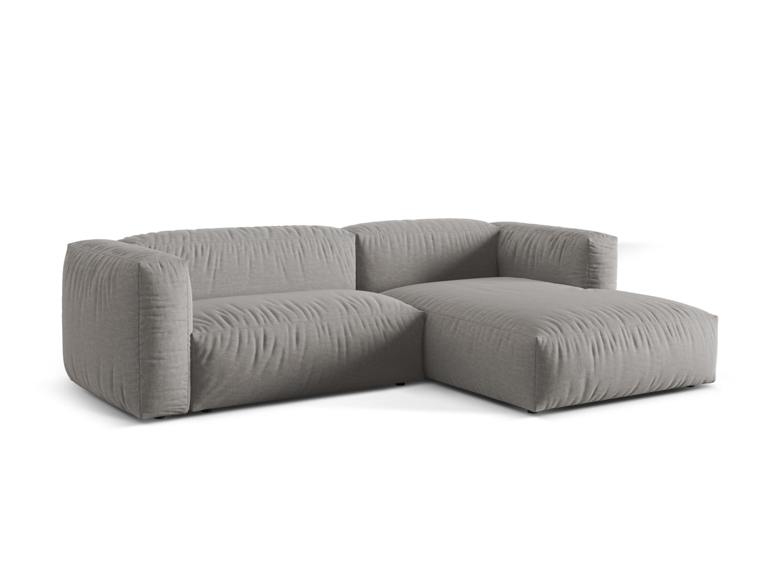 Entdecken Sie das elegante Martina Ecksofa rechts 2 Sitzer von Micadoni – stilvoll, modular und perfekt für Ihr modernes Zuhause.