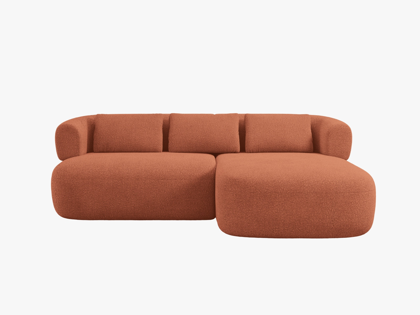 Entdecken Sie das Jenny Ecksofa rechts 5 Sitzer von Micadoni – der perfekte Mix aus modernem Design und hohem Sitzkomfort für Ihr Wohnzimmer!
