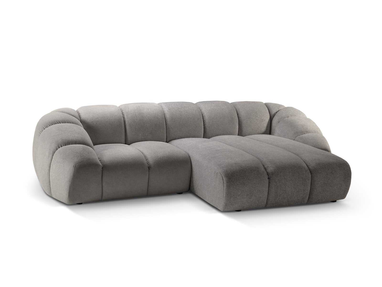 Erleben Sie das stilvolle Diana Ecksofa rechts 3 Sitzer von Micadoni – perfekt für Ihr modernes Wohnzimmer und für ultimativen Komfort. Ein Must-Have!