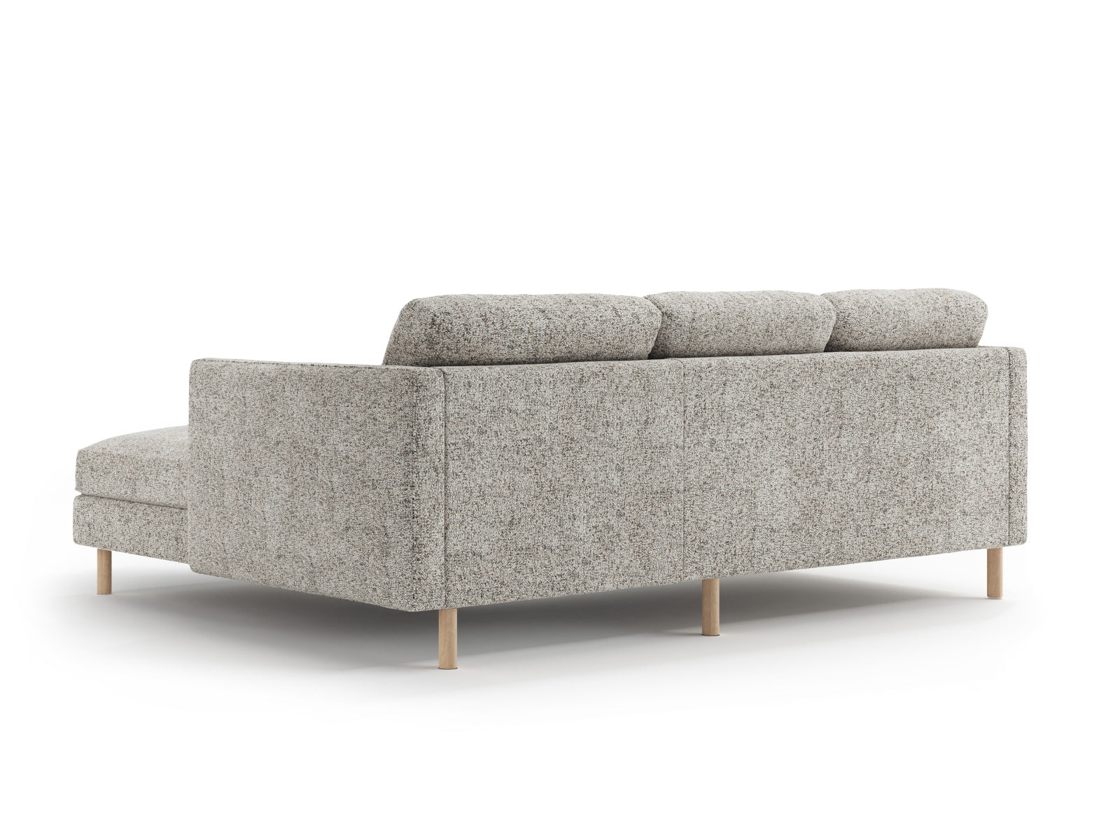 Erleben Sie das Eden Ecksofa rechts von Micadoni: Stilvolles Velours, modernes Design und optimaler Komfort für Ihr Zuhause.