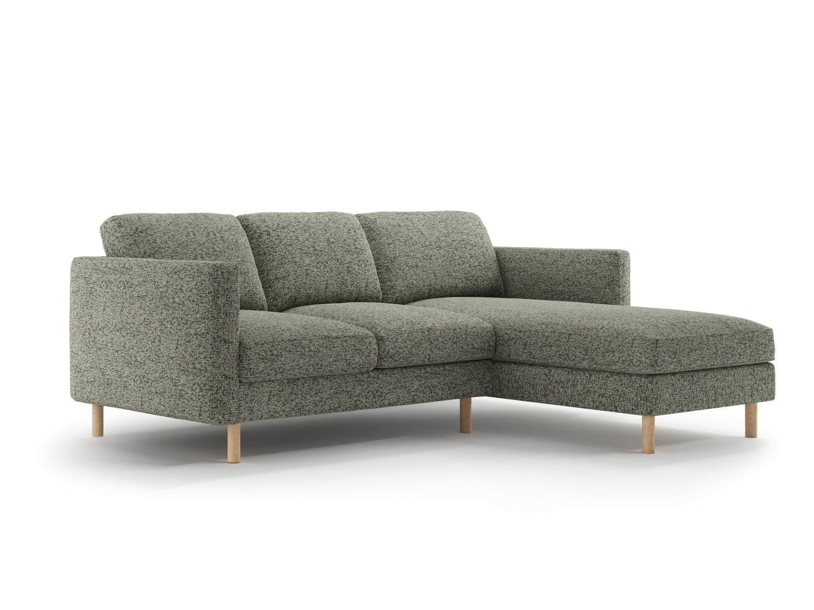 Erleben Sie das Eden Ecksofa rechts von Micadoni: Stilvolles Velours, modernes Design und optimaler Komfort für Ihr Zuhause.