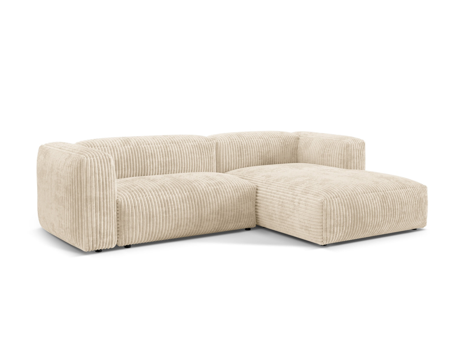 Entdecken Sie das elegante Martina Ecksofa rechts 2 Sitzer von Micadoni – stilvoll, modular und perfekt für Ihr modernes Zuhause.