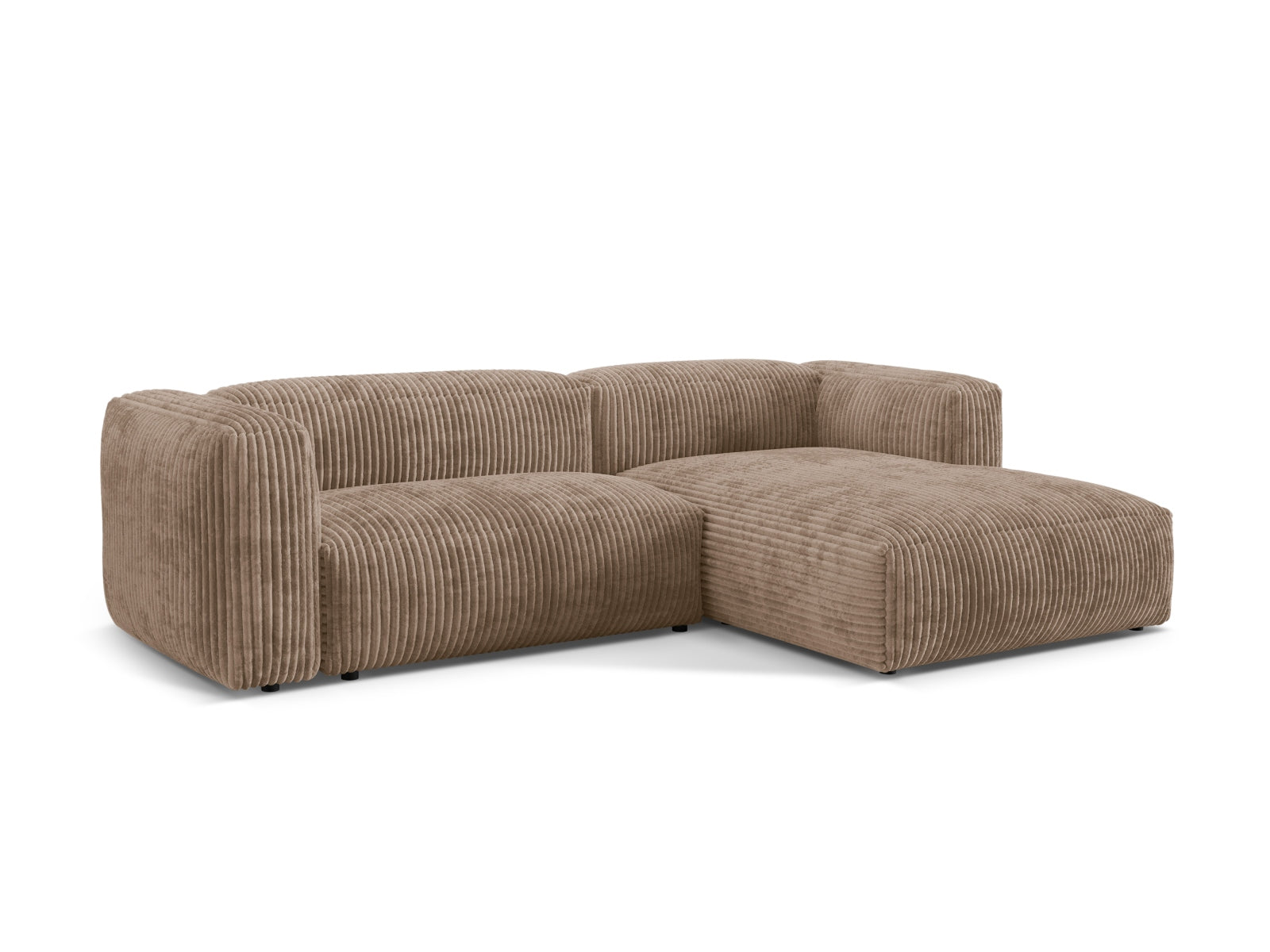 Entdecken Sie das elegante Martina Ecksofa rechts 2 Sitzer von Micadoni – stilvoll, modular und perfekt für Ihr modernes Zuhause.