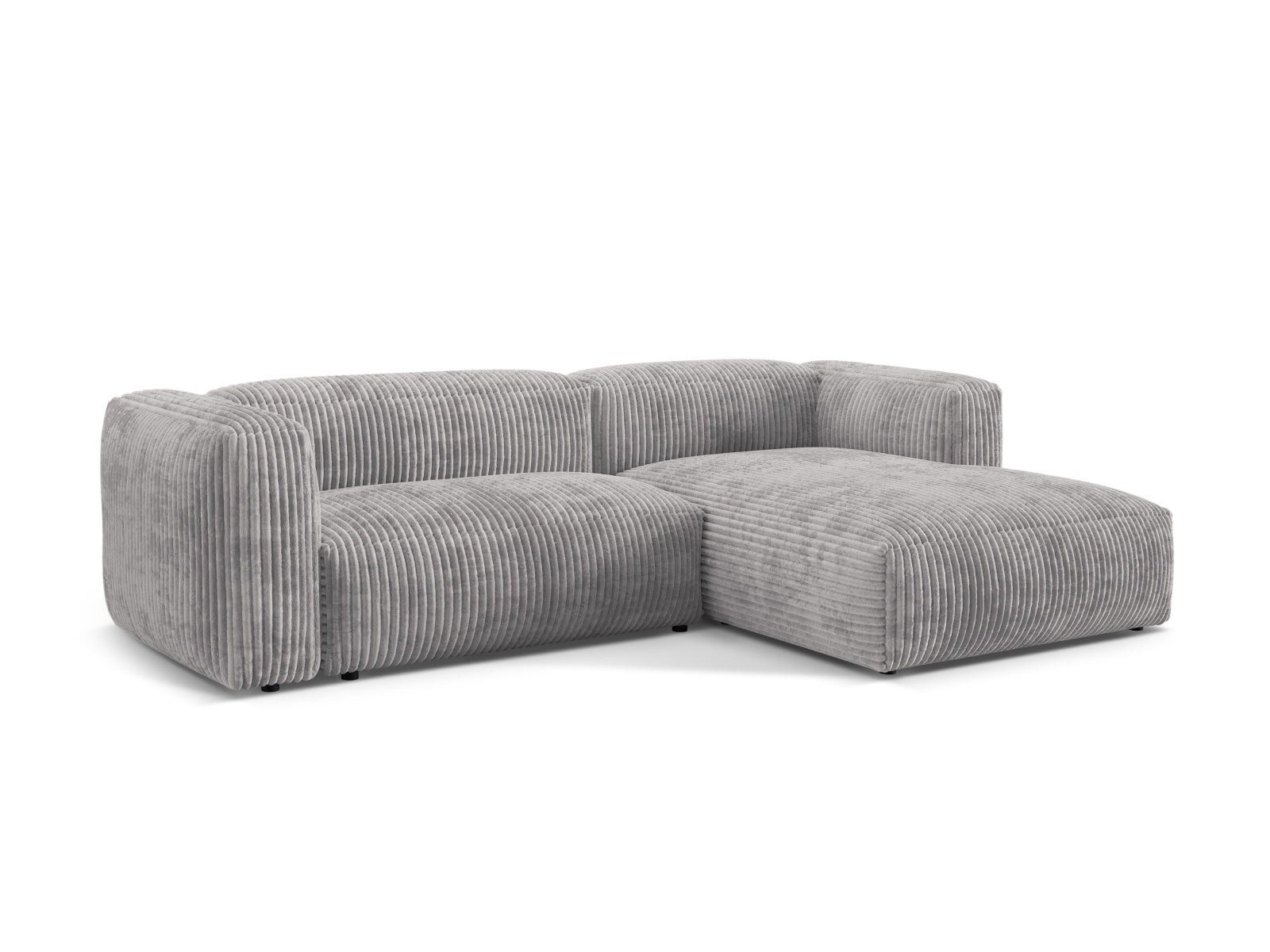 Entdecken Sie das elegante Martina Ecksofa rechts 2 Sitzer von Micadoni – stilvoll, modular und perfekt für Ihr modernes Zuhause.