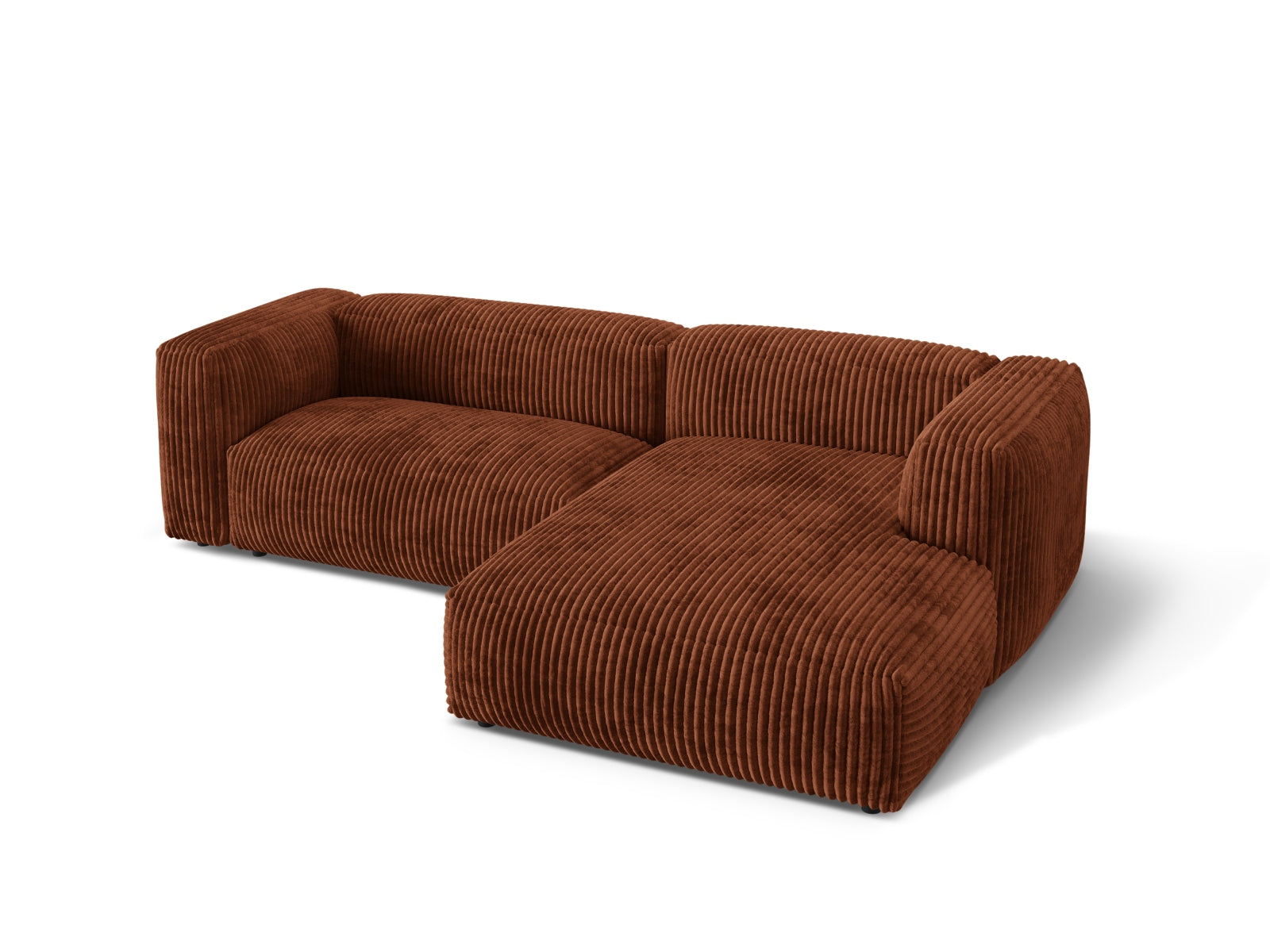 Erleben Sie das Martina Ecksofa rechts 2 Sitzer von Micadoni – ein modulares Design, das Komfort und Stil vereint und Ihr Zuhause bereichert.