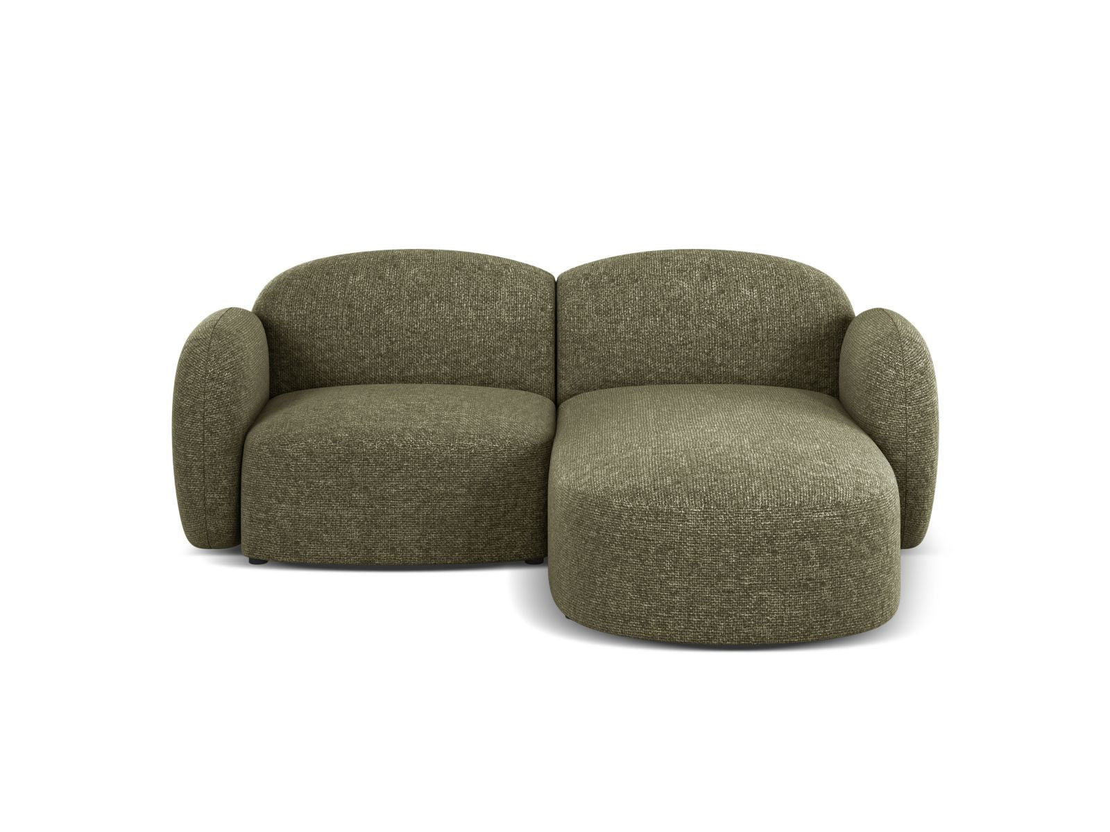 3-Sitzer Ecksofa rechts Blair in Green-Eden präsentiert im Onlineshop von KAQTU Design AG. Ecksofa rechts ist von Micadoni