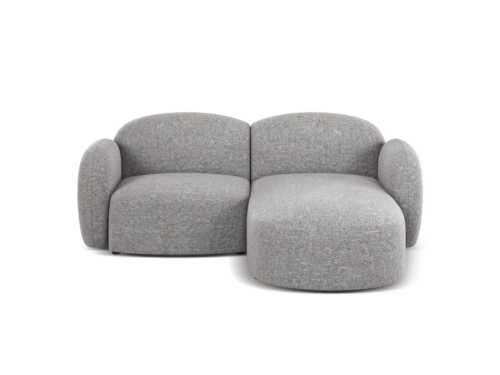3-Sitzer Ecksofa rechts Blair in Light Grey-Eden präsentiert im Onlineshop von KAQTU Design AG. Ecksofa rechts ist von Micadoni