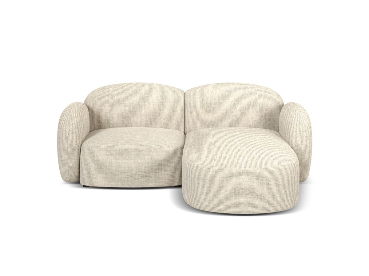 3-Sitzer Ecksofa rechts Blair in Light Beige-Baltimore präsentiert im Onlineshop von KAQTU Design AG. Ecksofa rechts ist von Micadoni