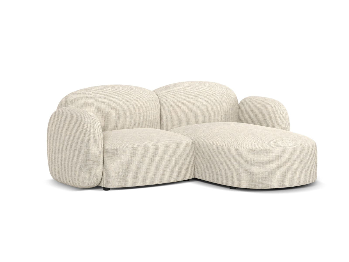 3-Sitzer Ecksofa rechts Blair in Light Beige-Baltimore präsentiert im Onlineshop von KAQTU Design AG. Ecksofa rechts ist von Micadoni