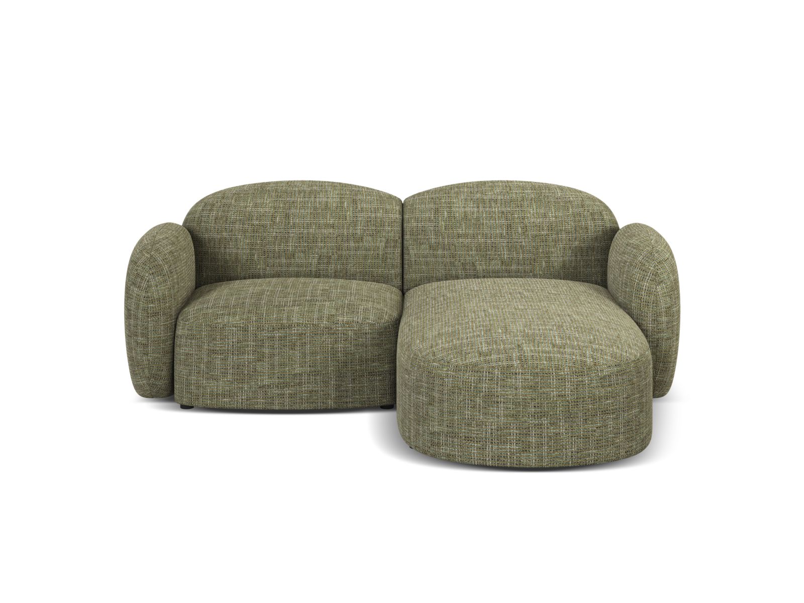 3-Sitzer Ecksofa rechts Blair in Olive-Baltimore präsentiert im Onlineshop von KAQTU Design AG. Ecksofa rechts ist von Micadoni