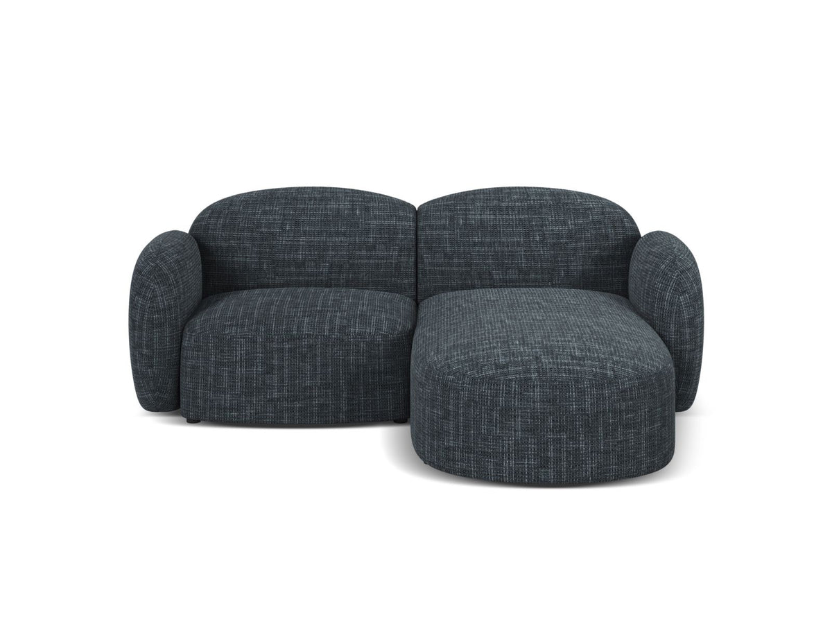 3-Sitzer Ecksofa rechts Blair in Navy Blue-Baltimore präsentiert im Onlineshop von KAQTU Design AG. Ecksofa rechts ist von Micadoni