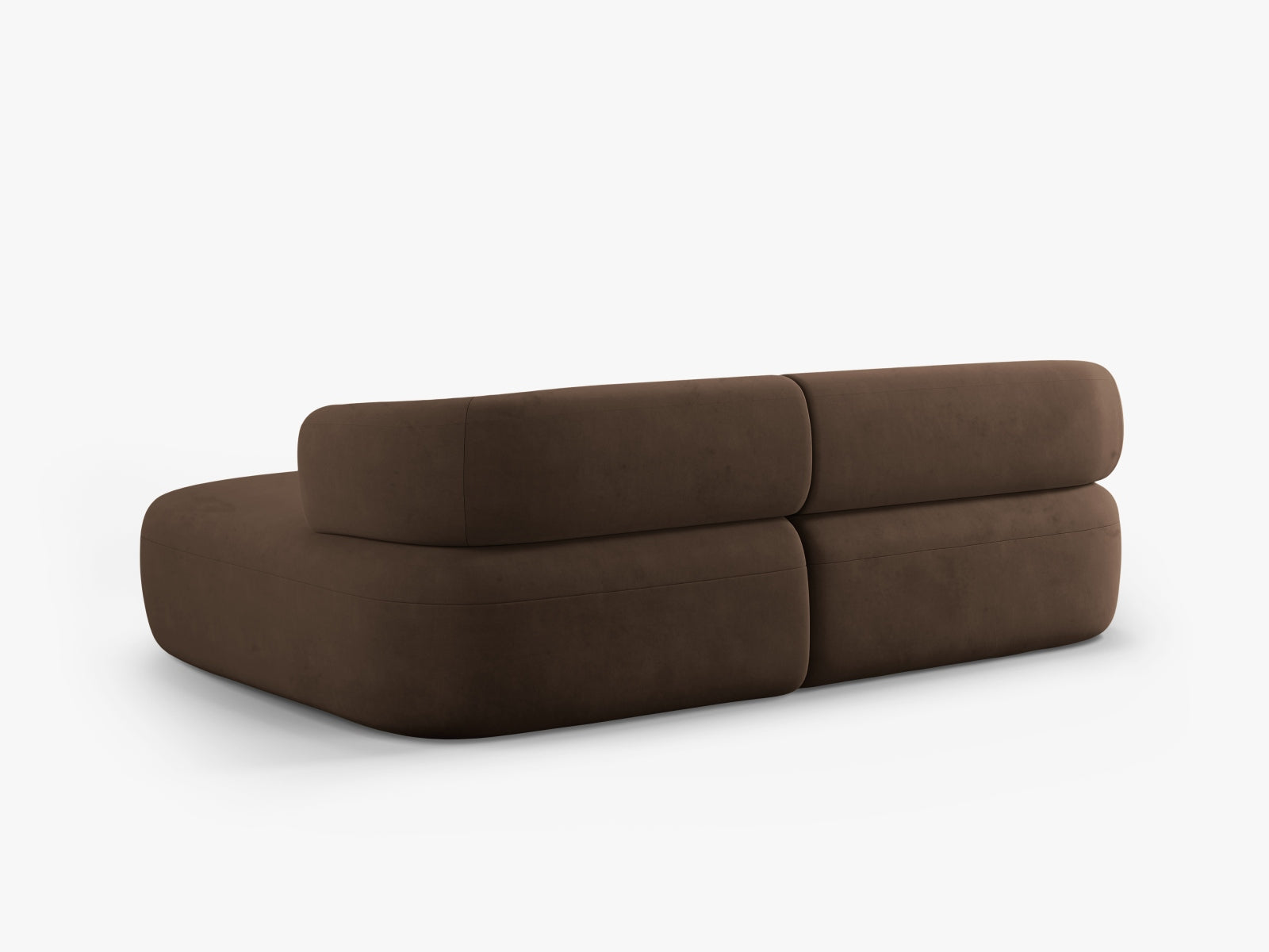Erleben Sie das elegante Jenny Velour Ecksofa rechts 5 Sitzer von Micadoni – der perfekte Ort für Komfort und gesellige Stunden in Ihrem Zuhause.