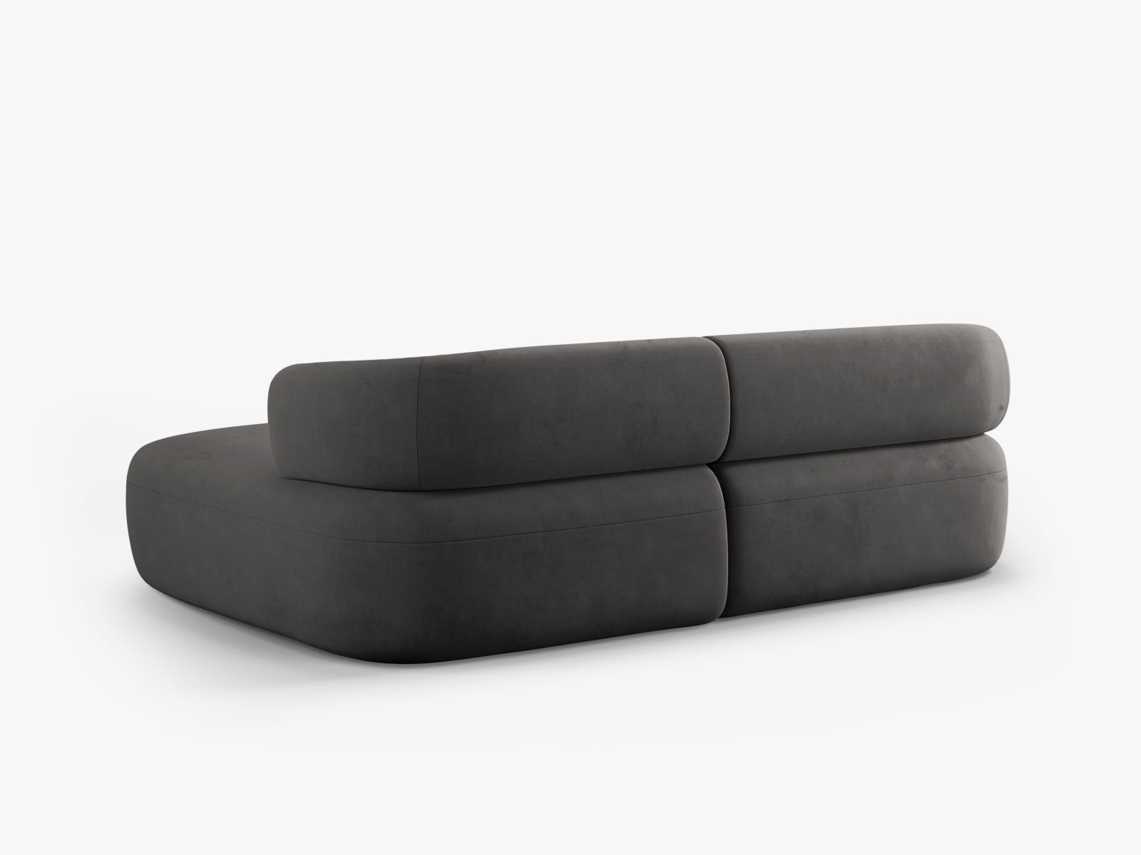 Erleben Sie das elegante Jenny Velour Ecksofa rechts 5 Sitzer von Micadoni – der perfekte Ort für Komfort und gesellige Stunden in Ihrem Zuhause.